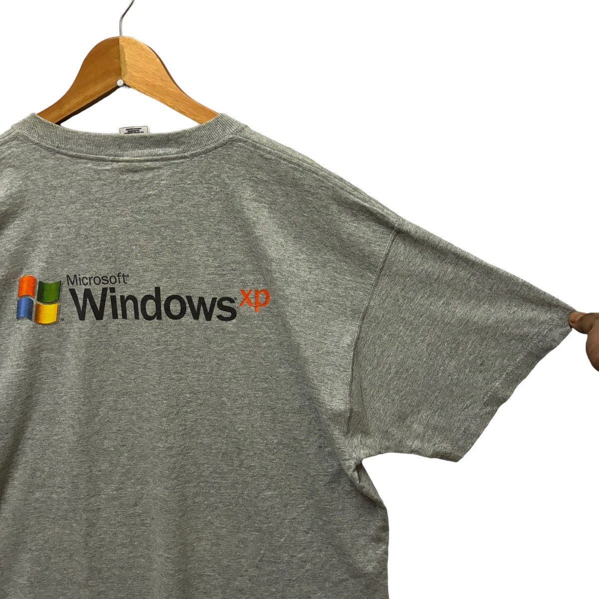 Fruit Of The Loom × Microsoft × Vintage Vintage Microsoft Windows Xp Promo Tshirt Size US L / EU 52-54 / 3 - 7 Thumbnail