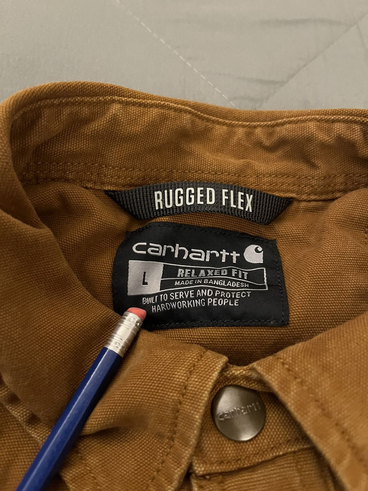 Carhartt Carhartt relaxed fit work jacket Size US L / EU 52-54 / 3 - 3 Thumbnail