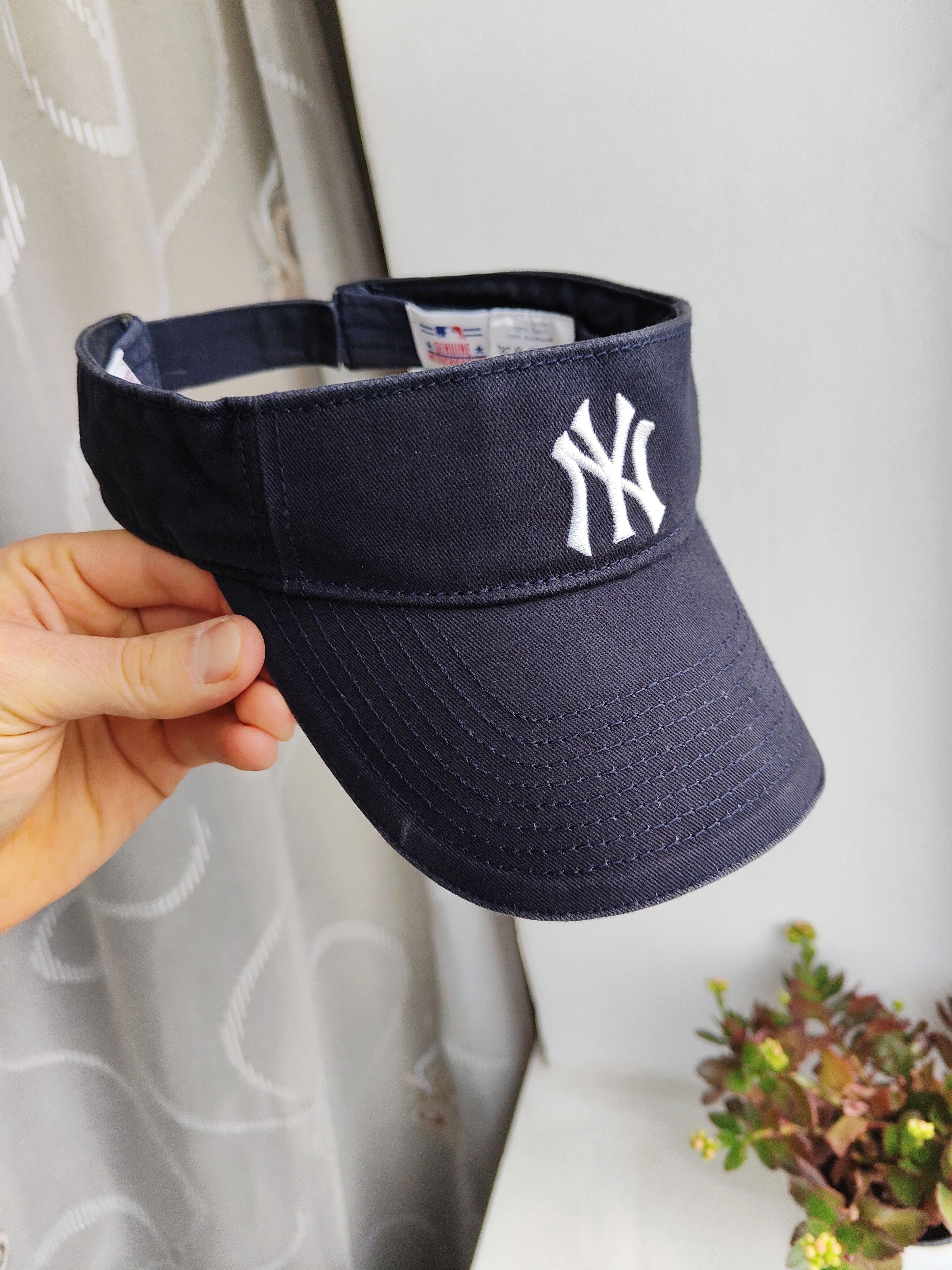New Era Vintage New Era NY Yankees MLB Visor Cap Size ONE SIZE - 4 Thumbnail