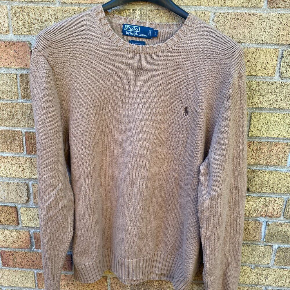 Polo Ralph Lauren Vintage 90s Polo Ralph Lauren Knit Cotton Sweater Large Size US L / EU 52-54 / 3 - 3 Thumbnail