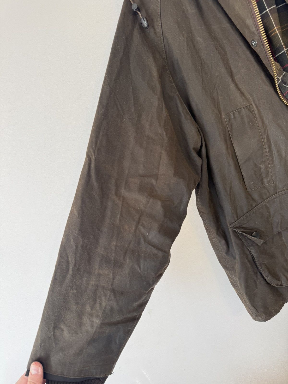 Barbour Barbour Classic Bedale Waxed Jacket Olive 48 Size US XL / EU 56 / 4 - 13 Thumbnail