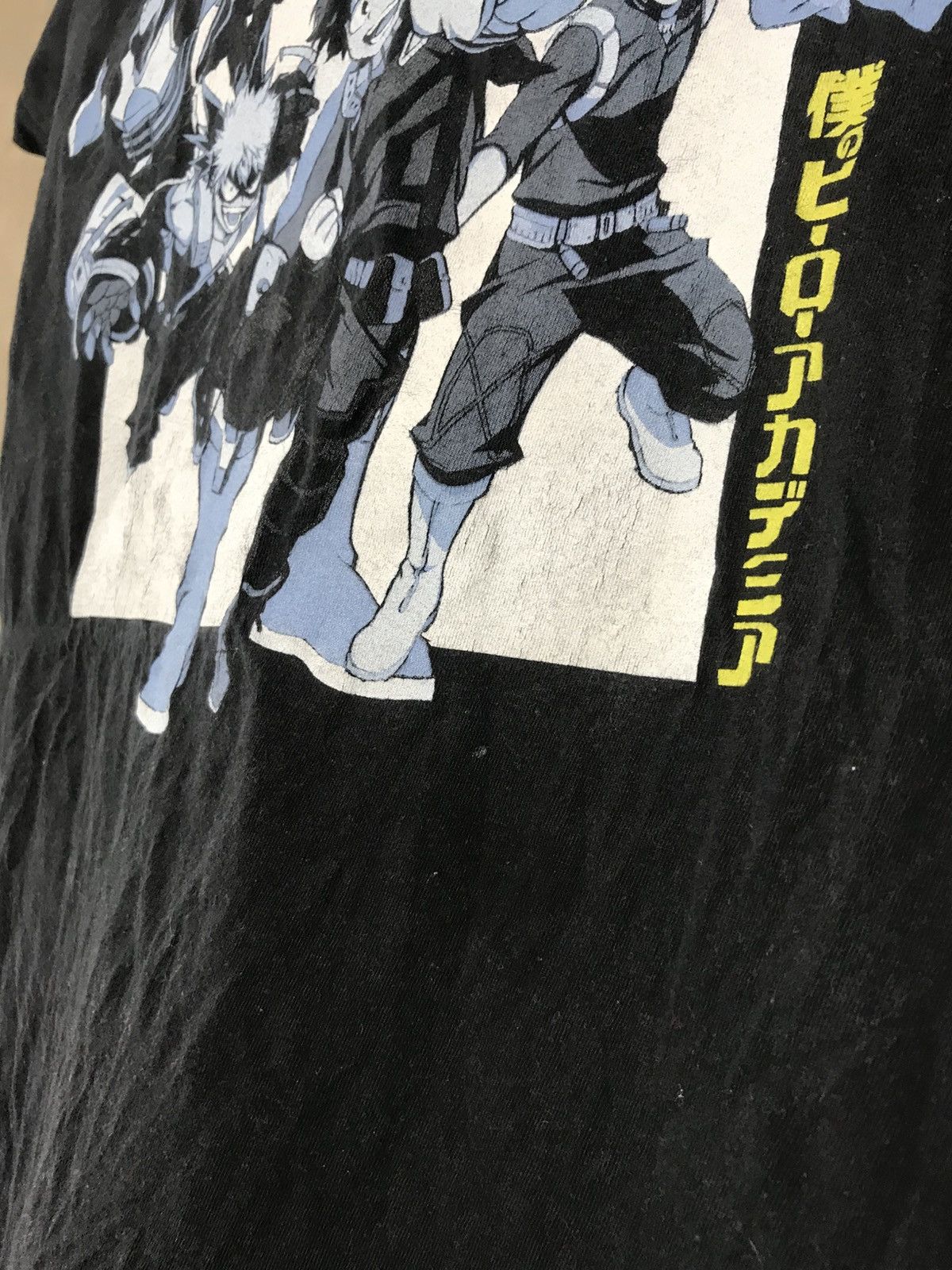 Anime 🔥 My Hero Academia Vintage Promo T Shirt Art UNI Merch Size US L / EU 52-54 / 3 - 6 Thumbnail