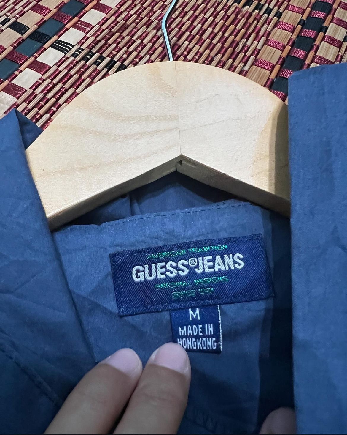 Guess Vintage 1990s Guess Pullover Jacket Size US M / EU 48-50 / 2 - 9 Thumbnail