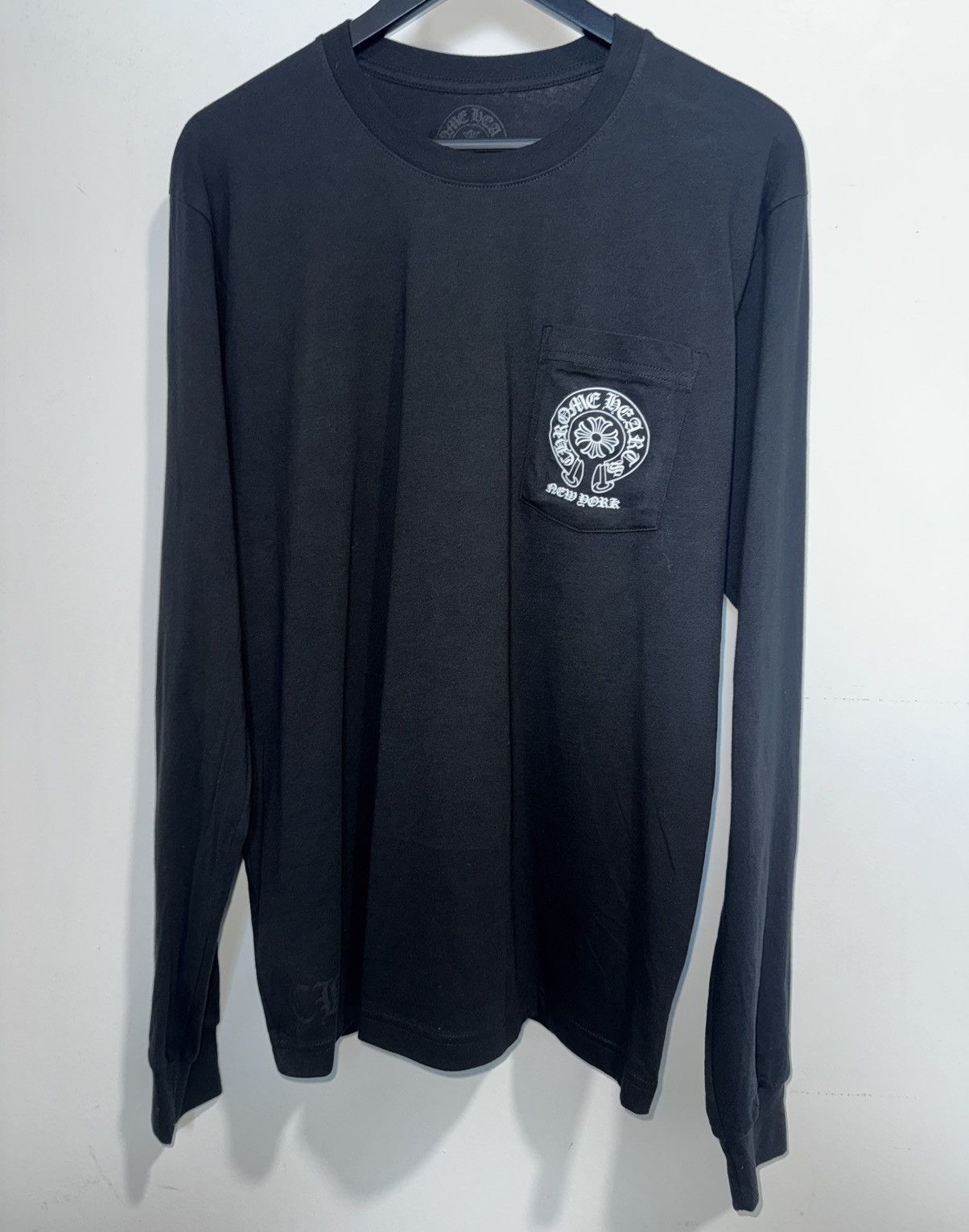 Chrome Hearts Chrome Hearts New York Exclusive Horseshoe Logo Long Sleeve Size US L / EU 52-54 / 3 - 3 Thumbnail