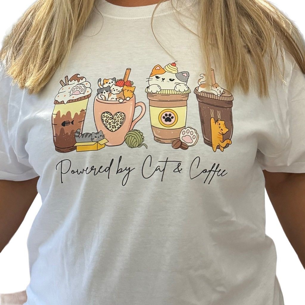 Designer Woman’s iced coffee tee shirt Size M / US 6-8 / IT 42-44 - 1 Preview