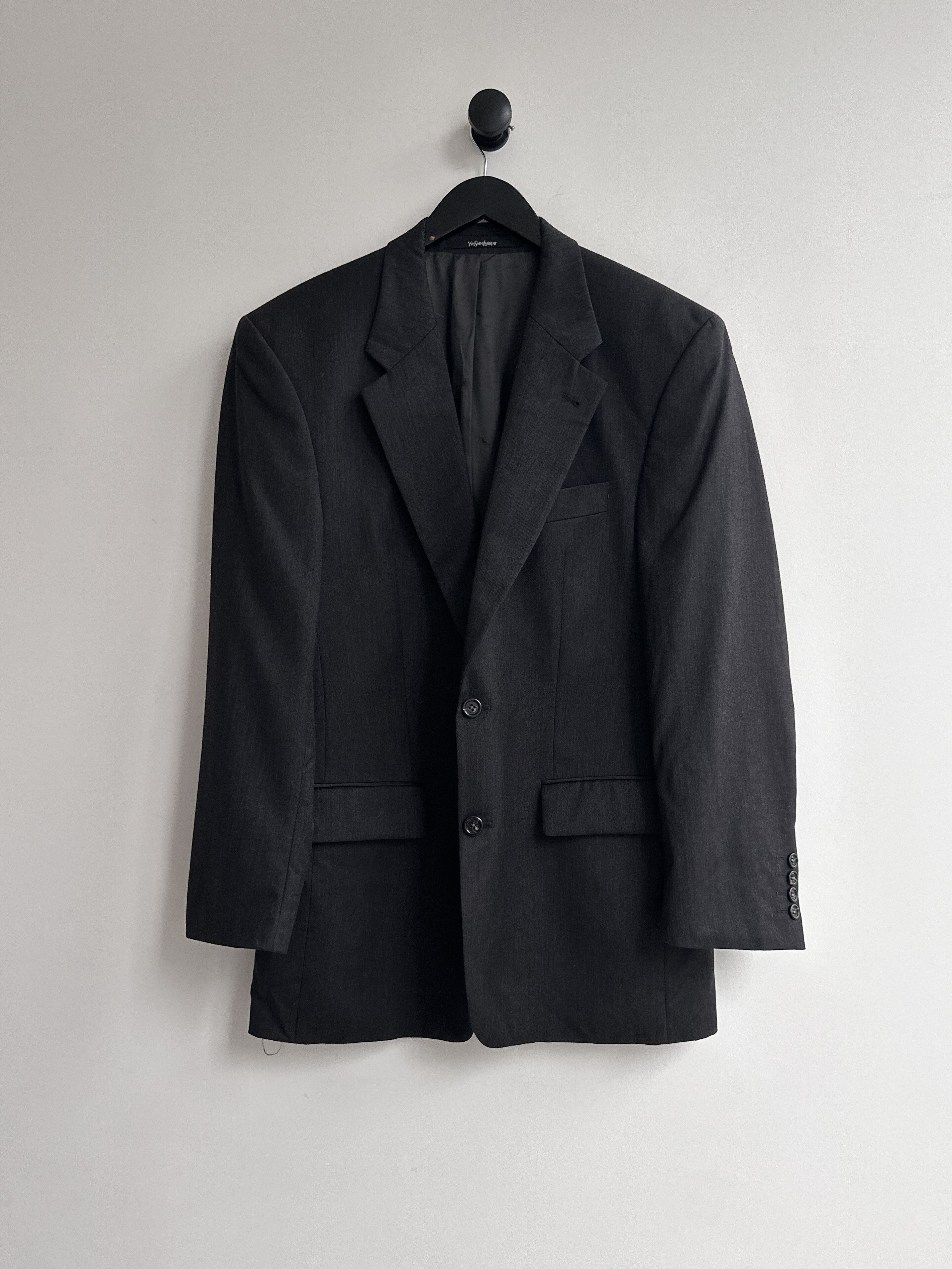 Vintage Vintage Yves Saint Laurent YSL Blazer Jacket Size 50R - 1 Thumbnail