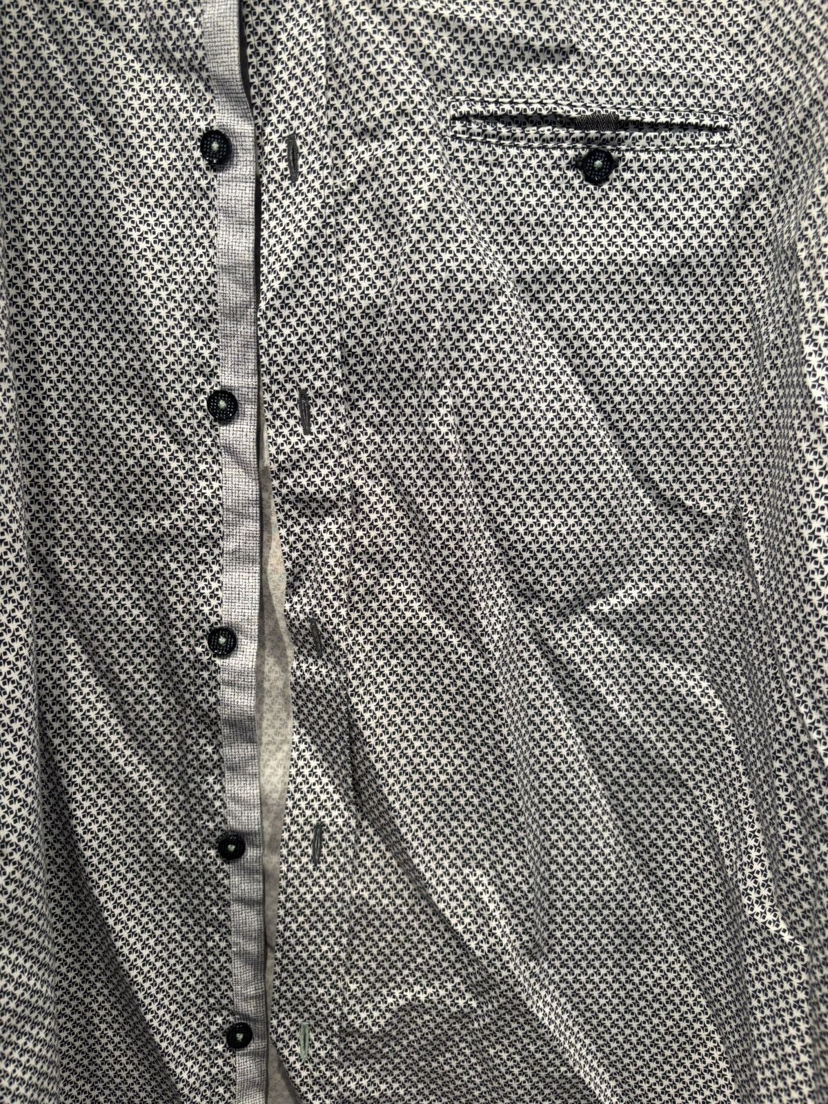 Ted Baker Ted Baker London White Button Down Shirt XXL Size US XXL / EU 58 / 5 - 5 Thumbnail
