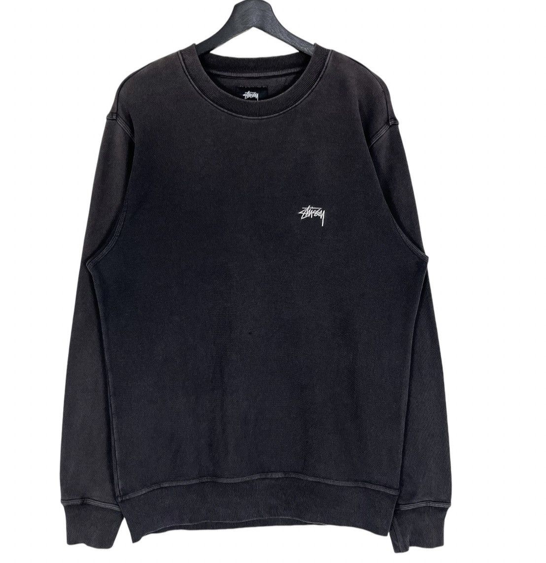 Stussy Stussy Plain Small Embroidery Logo Sweatshirt Size US S / EU 44-46 / 1 - 1 Thumbnail