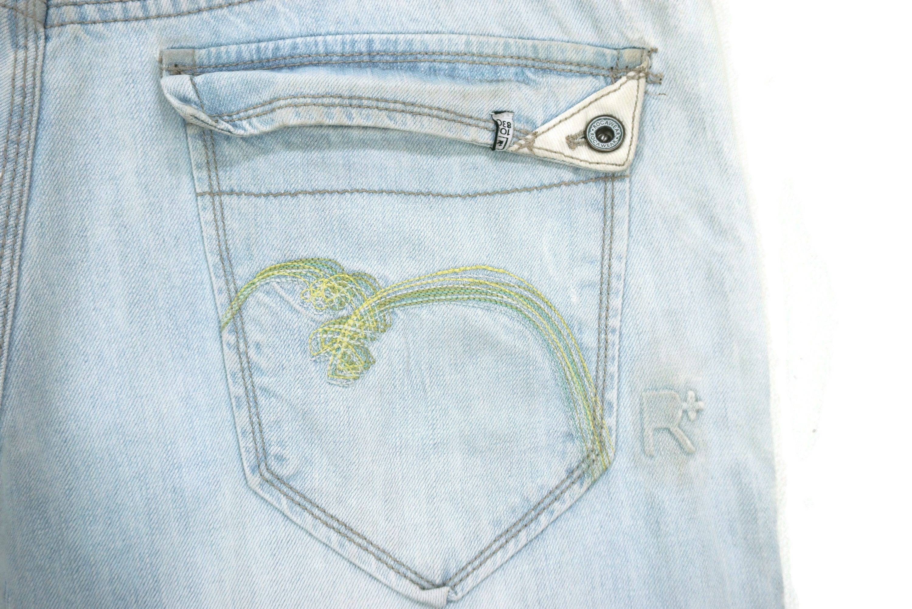 Rocawear Rocawear Jeans Size W42xL34 Baggy Hip Hop Light Wash Denim Size US 40 / EU 56 - 8 Thumbnail
