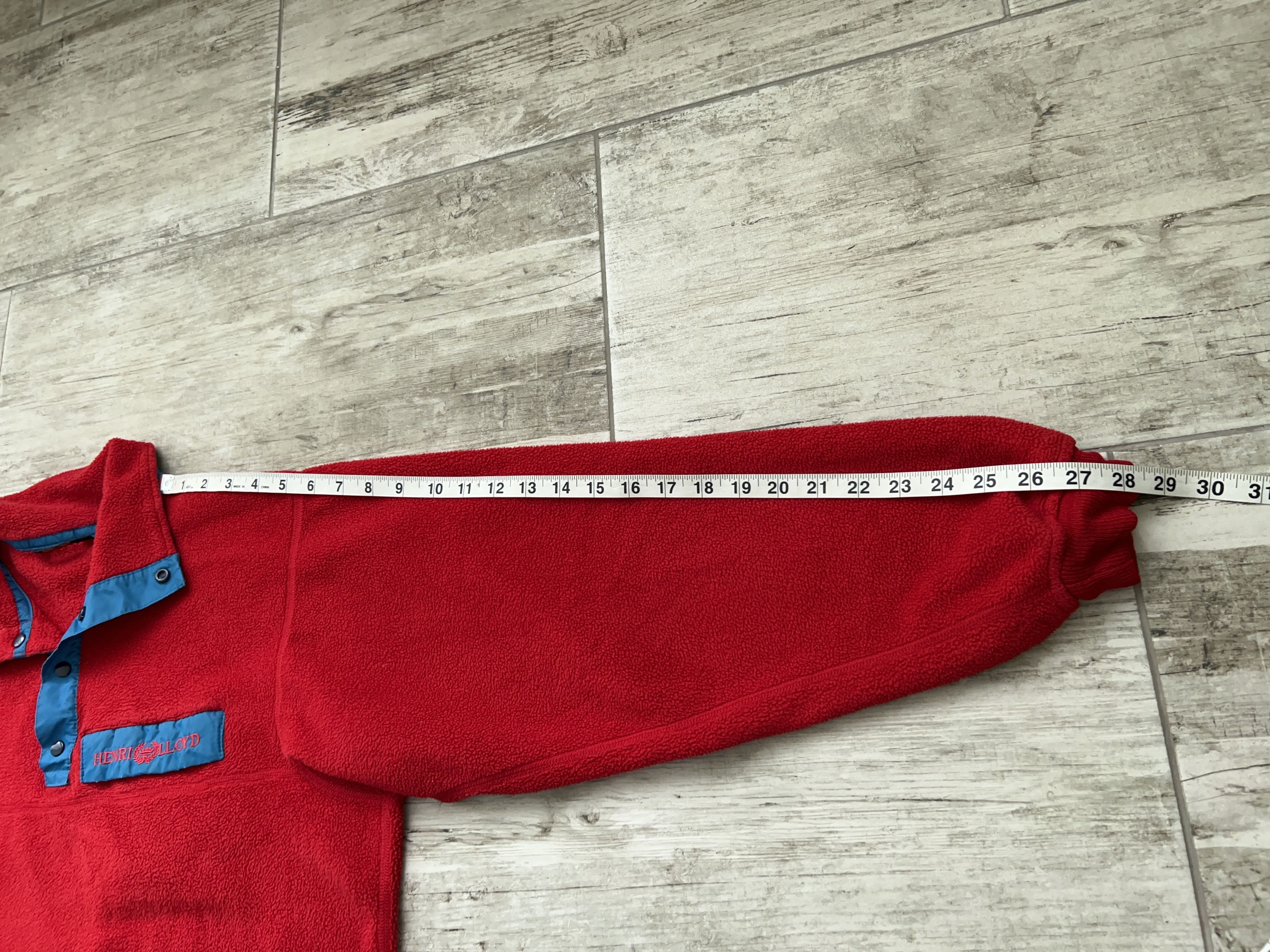 Henri Lloyd × Vintage Mens Fleece Jacket Polartec Sweater Pullover Size M Size US M / EU 48-50 / 2 - 9 Thumbnail