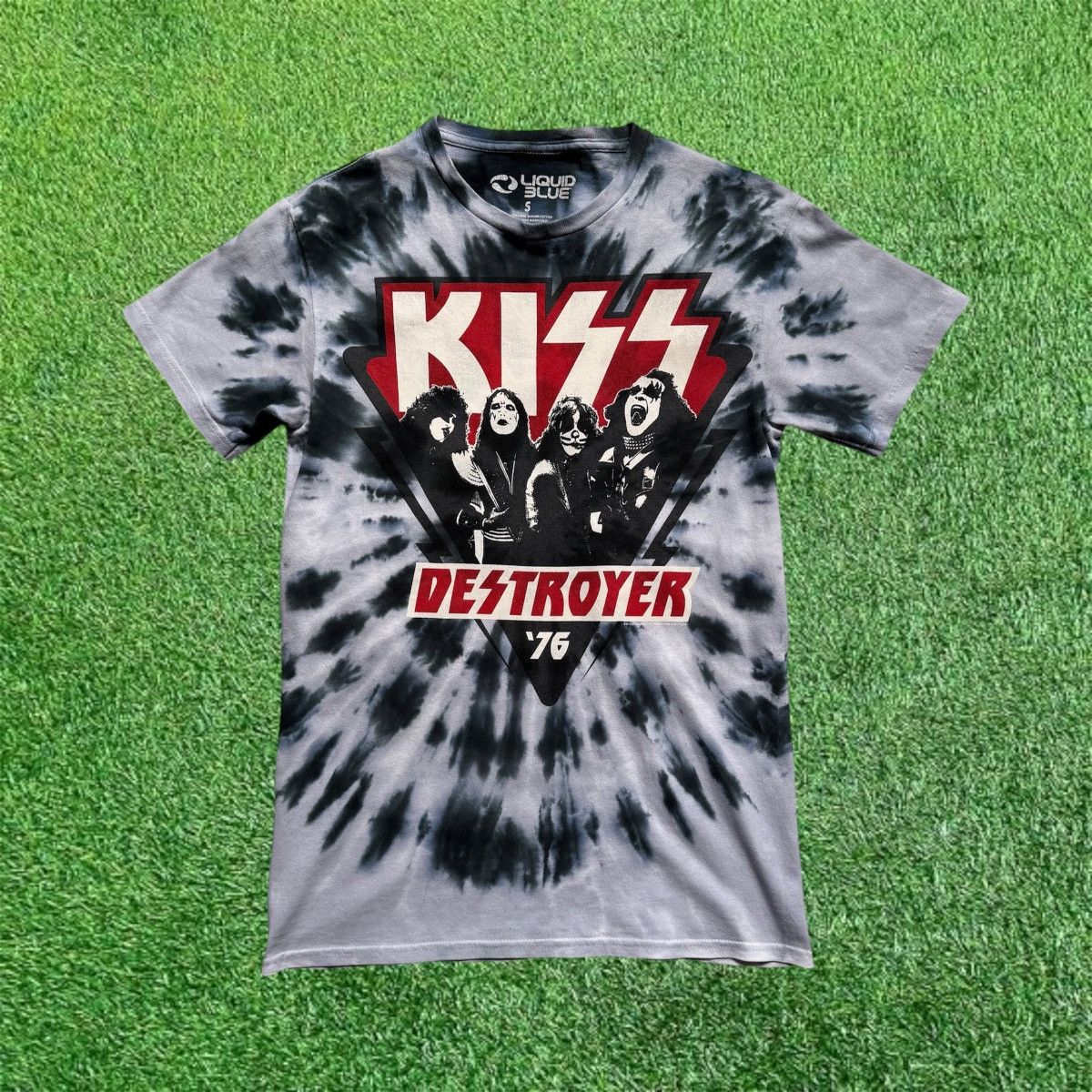 Liquid Blue KISS Destroyer ‘76 2016 Liquid Blue Tie Dye Tee Size US S / EU 44-46 / 1 - 1 Thumbnail