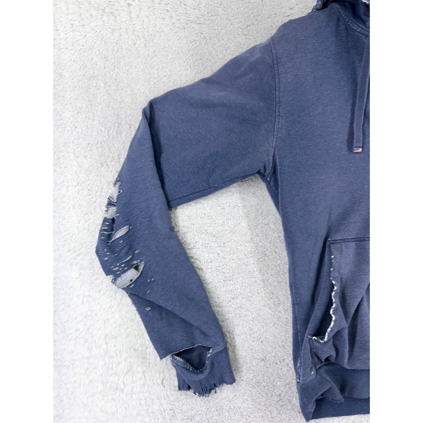 Patagonia Patagonia Hoodie Mens Small Blue DESTROYED Glacier Waves Midweight Full Zip Size US S / EU 44-46 / 1 - 3 Thumbnail