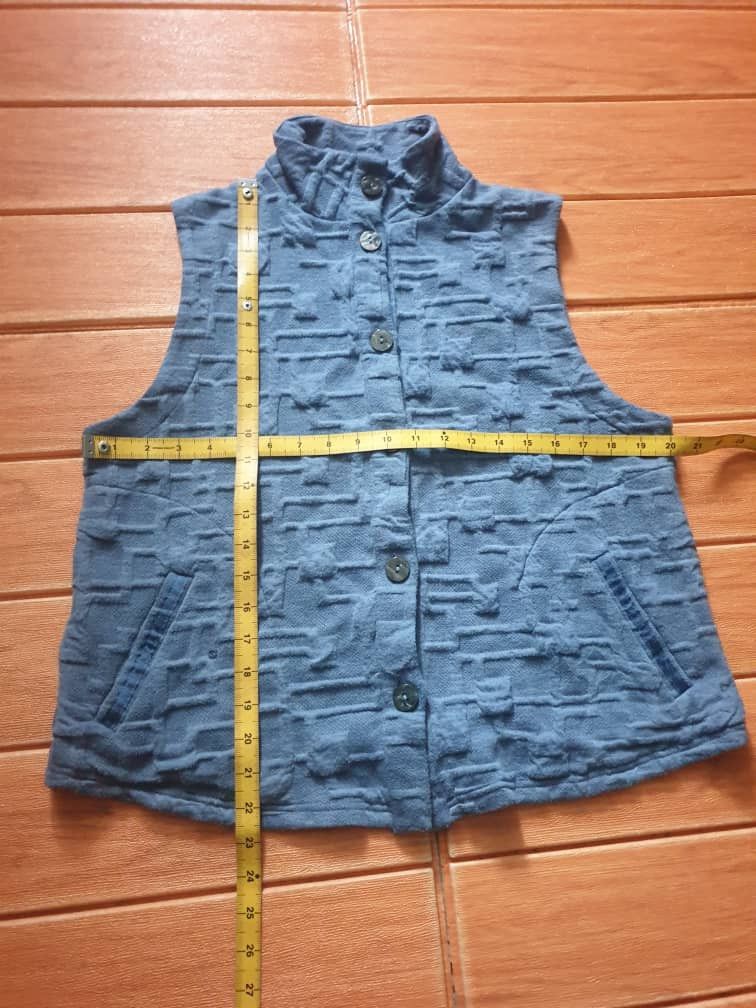 Japanese Brand Raycavic blue Colour harajuku Vest Size L / US 10 / IT 46 - 5 Thumbnail