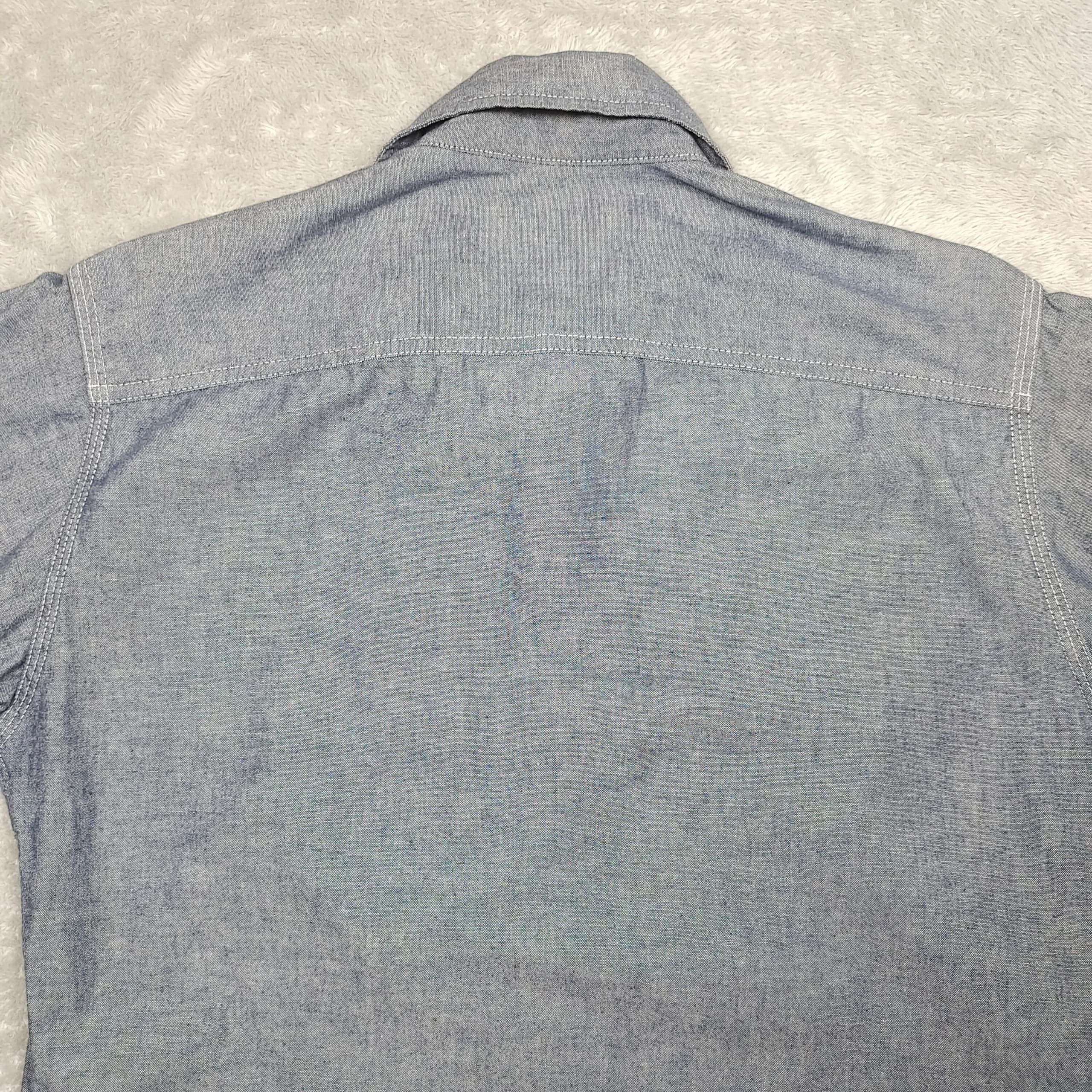 Japanese Brand NEIGHBORHOOD CHAMBRAY BUTTON UP LONG SLEEVE SHIRT Size S / US 4 / IT 40 - 4 Thumbnail