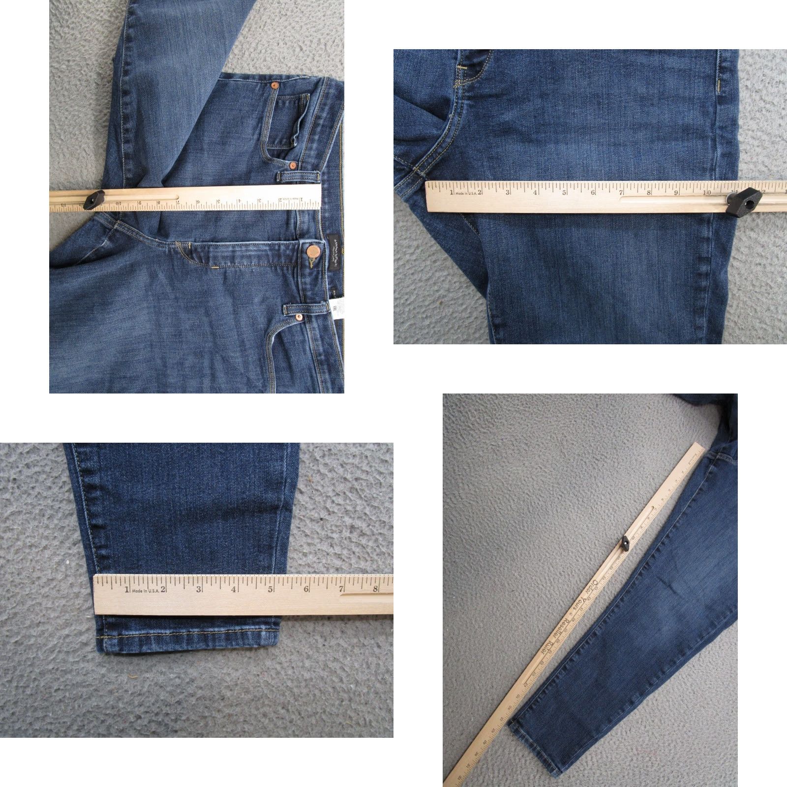 Banana Republic Banana Republic Jeans Skinny Dark Wash Denim Jeans Stretch Size 32 Women Size 24" / US 00 / IT 34 - 8 Thumbnail