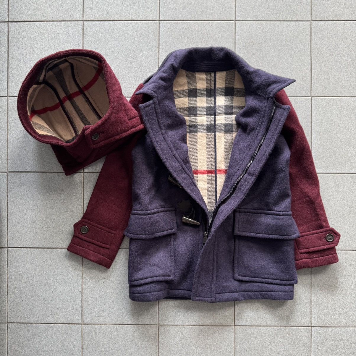 Burberry Burberry Wool Duffle Hooded Coat Size XS / US 0-2 / IT 36-38 - 12 Thumbnail