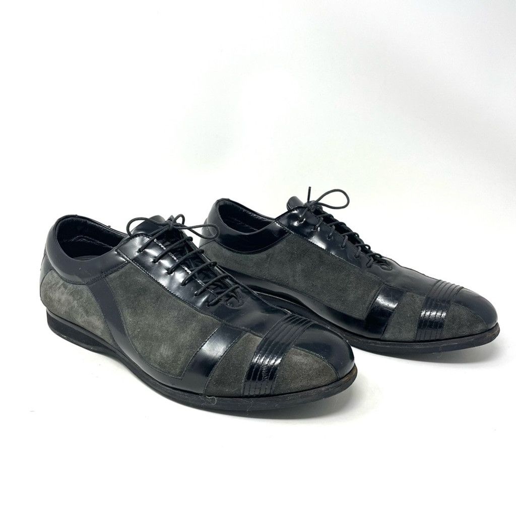 Cortigiani Cortigiani Leather & Suede Bowling Style Lace Up Shoes EU 41 Size US 8 / EU 41 - 2 Thumbnail