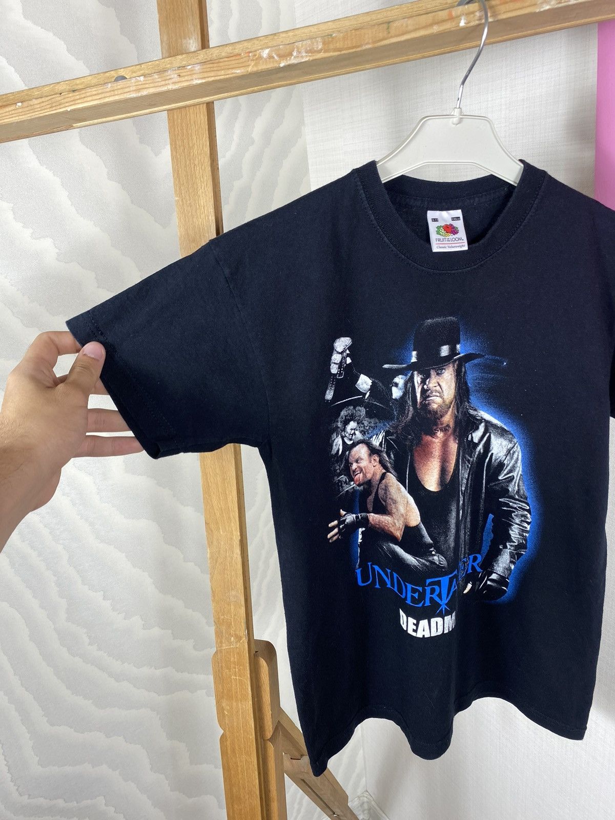 Fruit Of The Loom × Vintage × WWE WWE Undertaker Vintage Logo T Shirt Size S / US 4 / IT 40 - 5 Thumbnail
