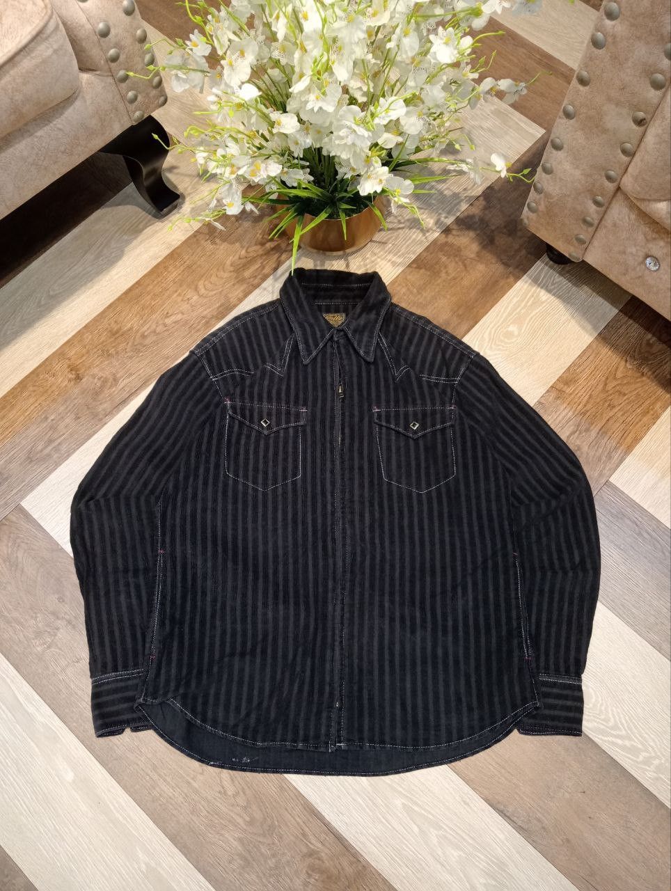 Japanese Brand BAFFY WESTERN FLANNEL SHIRT - SIZE LARGE Size US L / EU 52-54 / 3 - 1 Thumbnail