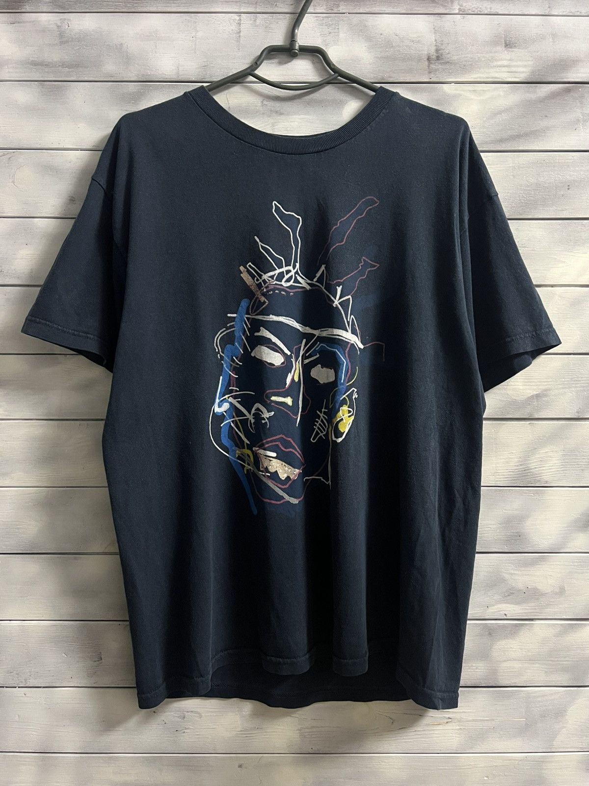 Wu-Tang Clan Rare Vintage Shirt Wu Tang ODB In Style Jean Michel Basquiat Size US L / EU 52-54 / 3 - 1 Thumbnail