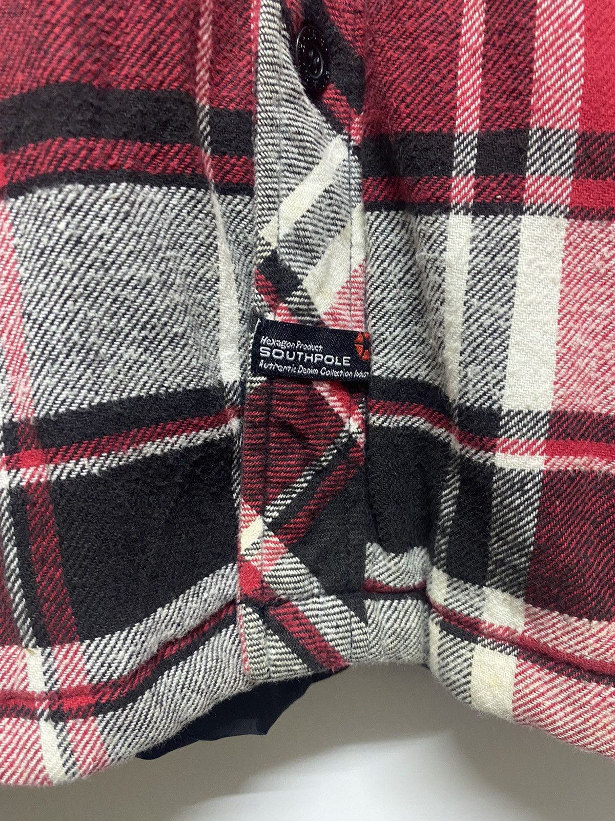 Japanese Brand × Southpole Vintage Southpole Shirt Plaid Lining Button Up Size US XL / EU 56 / 4 - 13 Thumbnail
