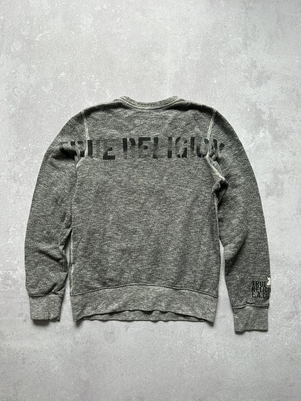 True Religion × Vintage Sweatshirt True Religion Vintage Streetwear size S Size US S / EU 44-46 / 1 - 14 Thumbnail
