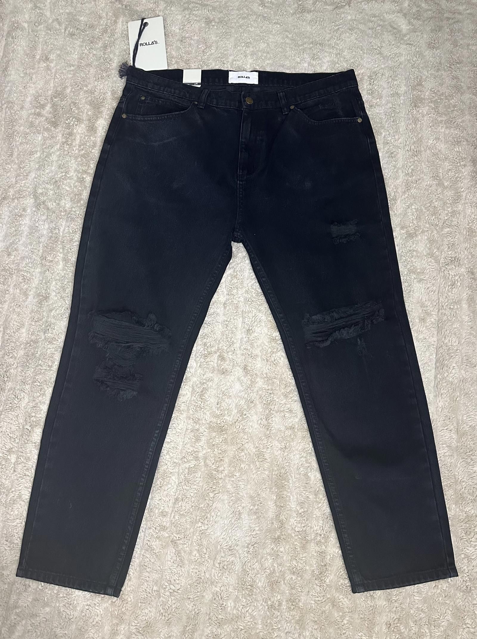 Rolla's Rolla's Stubs Slim Short Leg jeans Size 36x32 Size 36" / US 14 / IT 50 - 1 Thumbnail