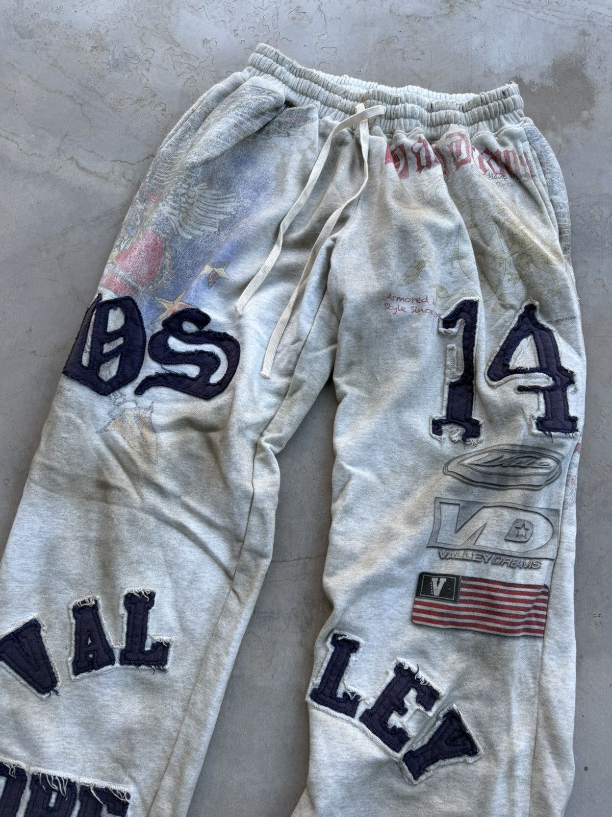 Vale Vale Forever Crash Sweatpants – Dirty Grey Size Small New Size US 30 / EU 46 - 3 Thumbnail
