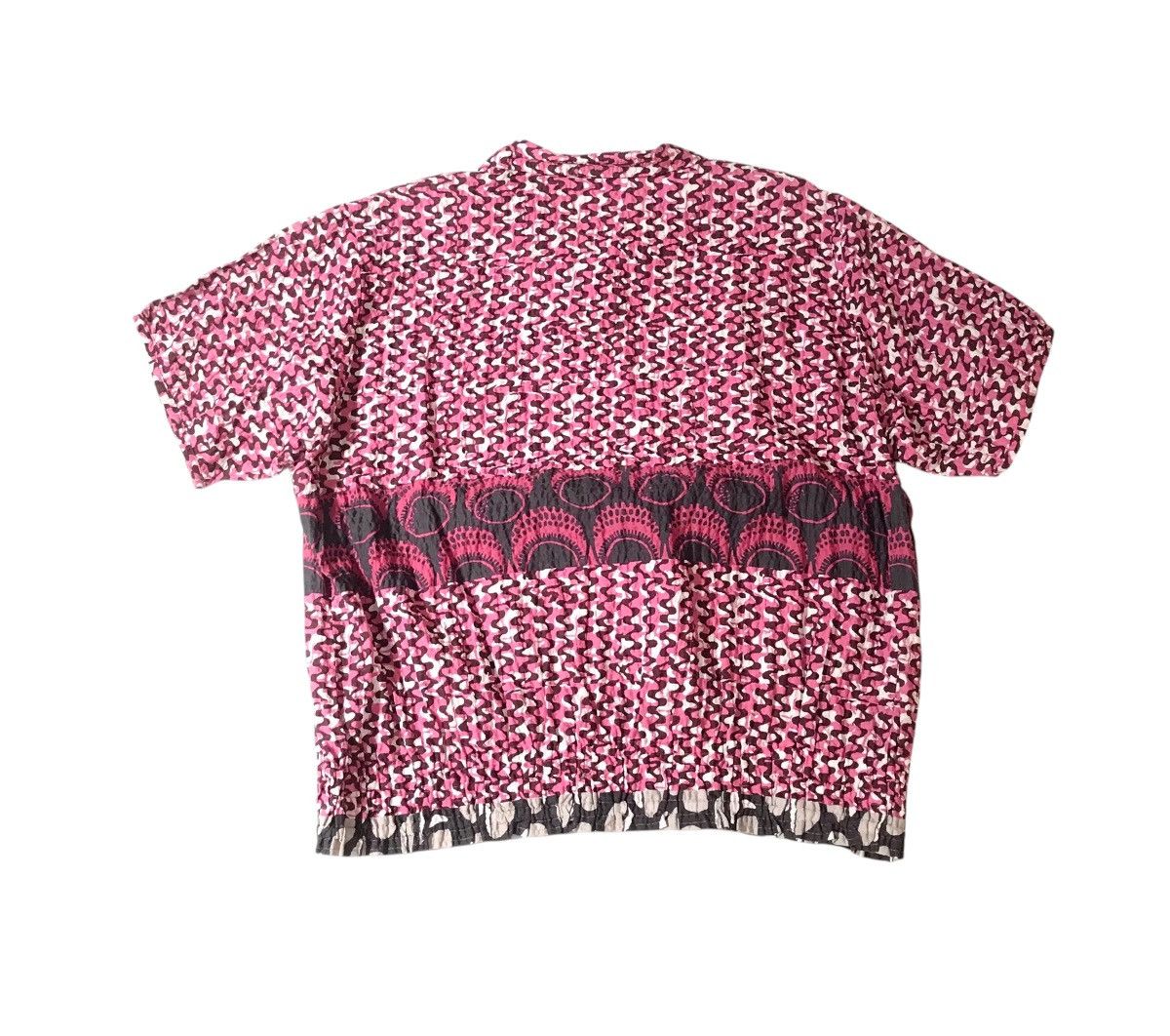 Yohji Yamamoto Vintage y’s for living multipattern boxy shirt Size US M / EU 48-50 / 2 - 8 Thumbnail