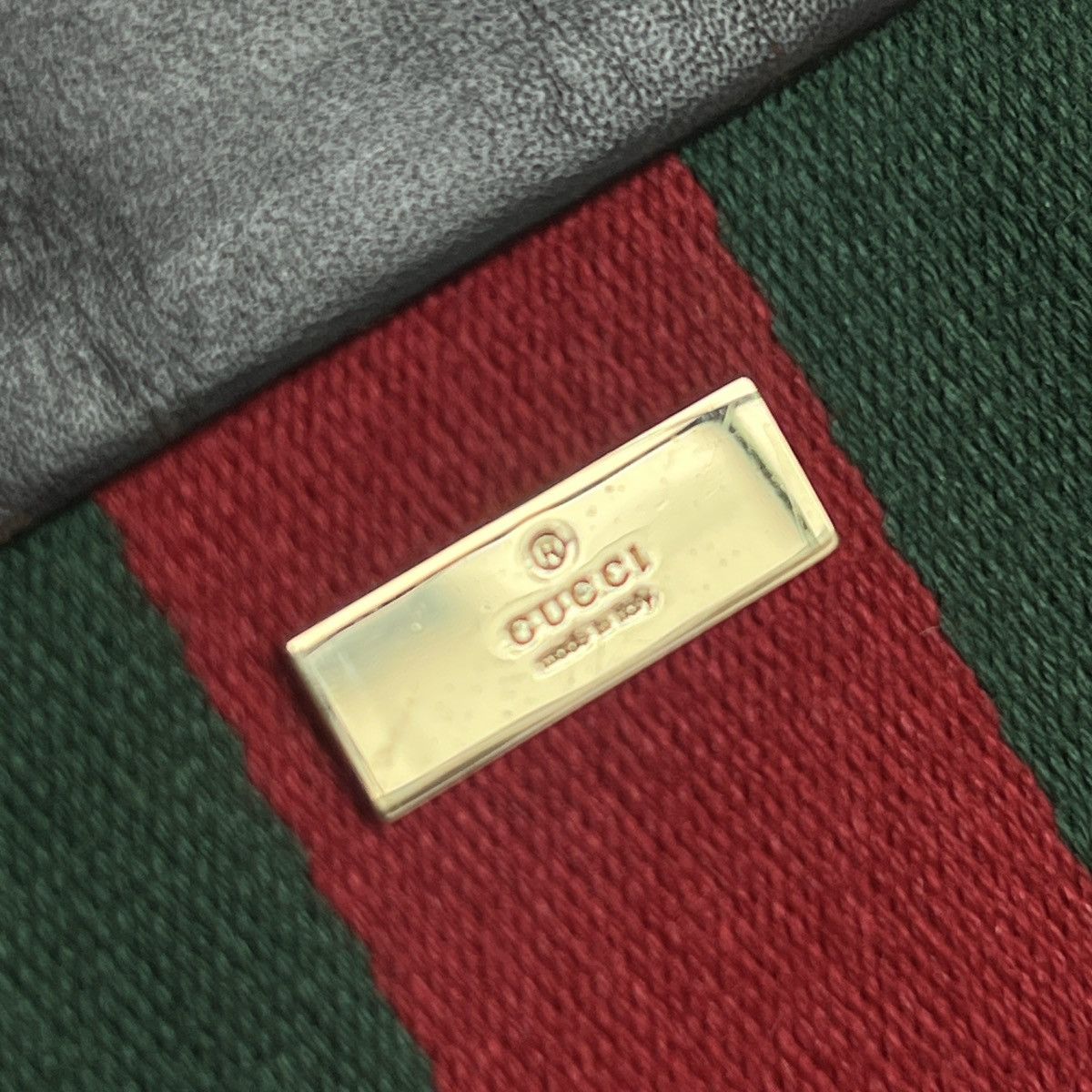 Gucci × Vintage Authentic Gucci web tote bag vintage Size ONE SIZE - 12 Thumbnail