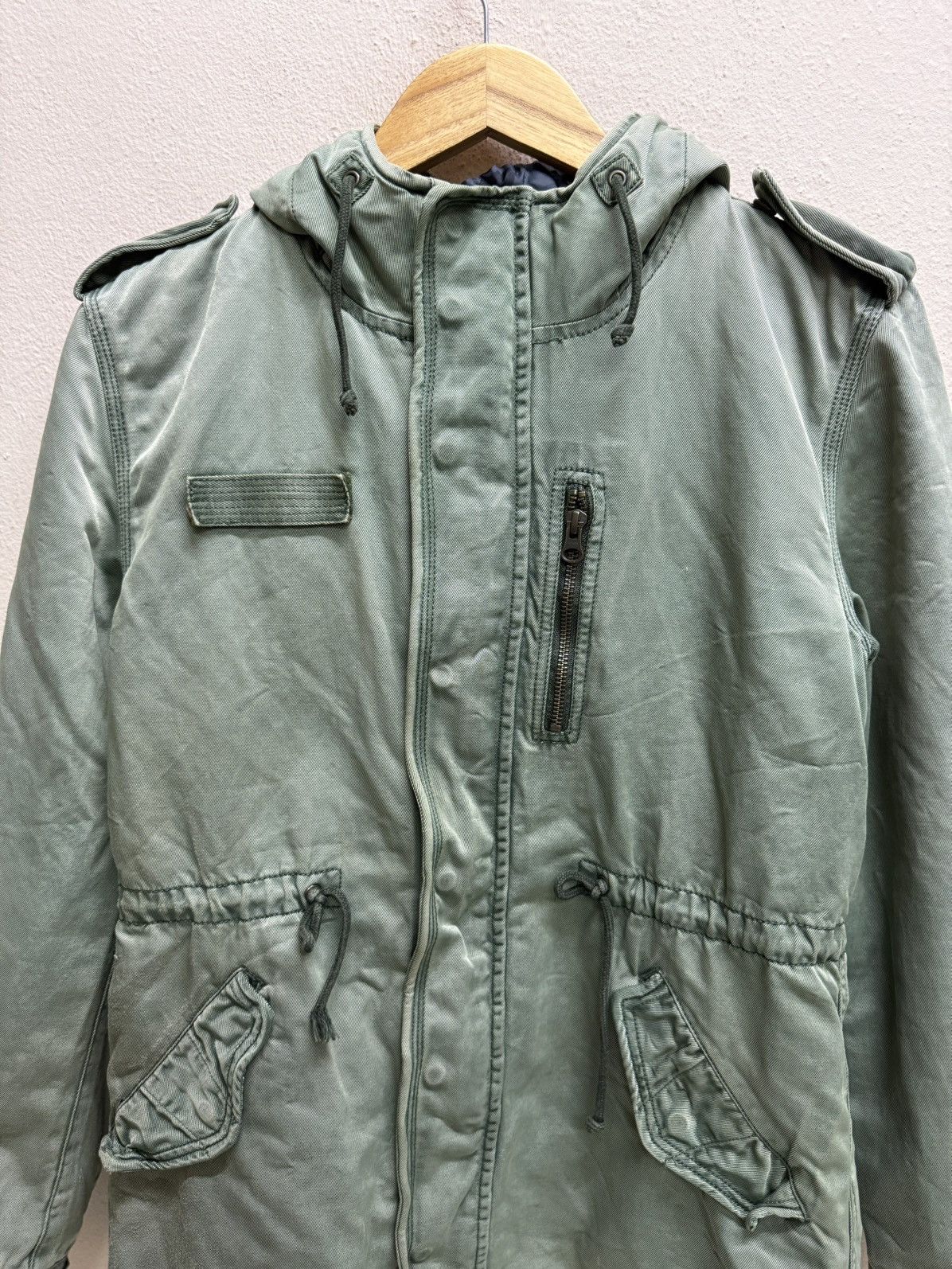 Vintage Vintage Last Word Fishtail Double Breasted Quilted Parka Size US S / EU 44-46 / 1 - 21 Thumbnail