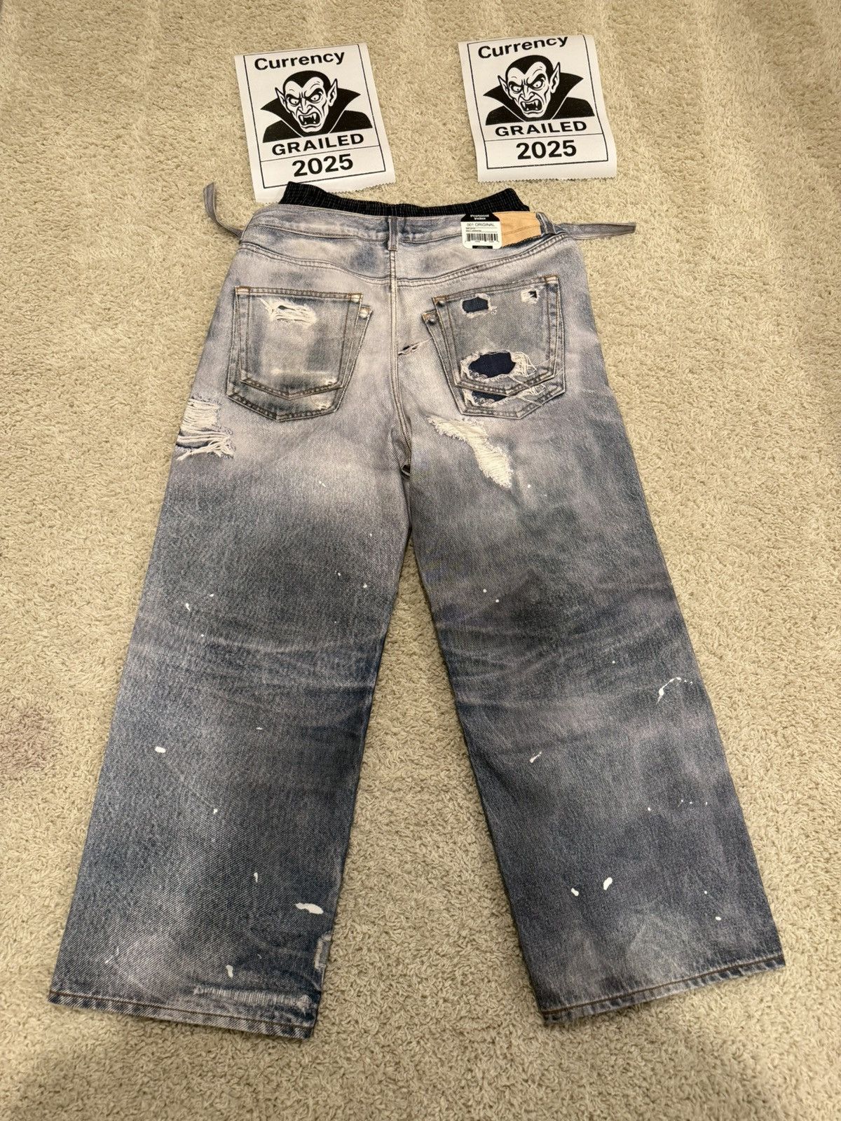 PROJECT G/R Project GR Protocol Index Trompe-L'OEIL LAYERED PANTS Size US 30 / EU 46 - 2 Thumbnail