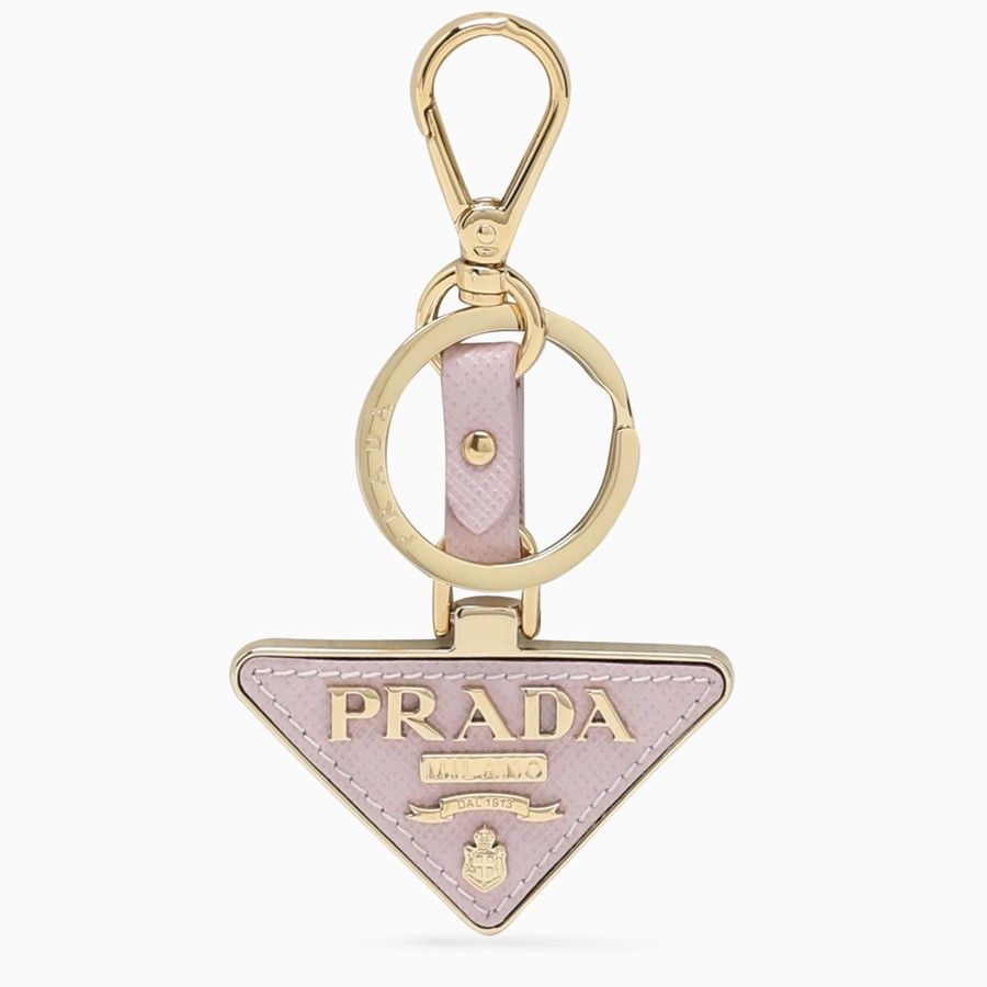 image of Prada O1D2Blof01223 Keychain In Pink, Women's