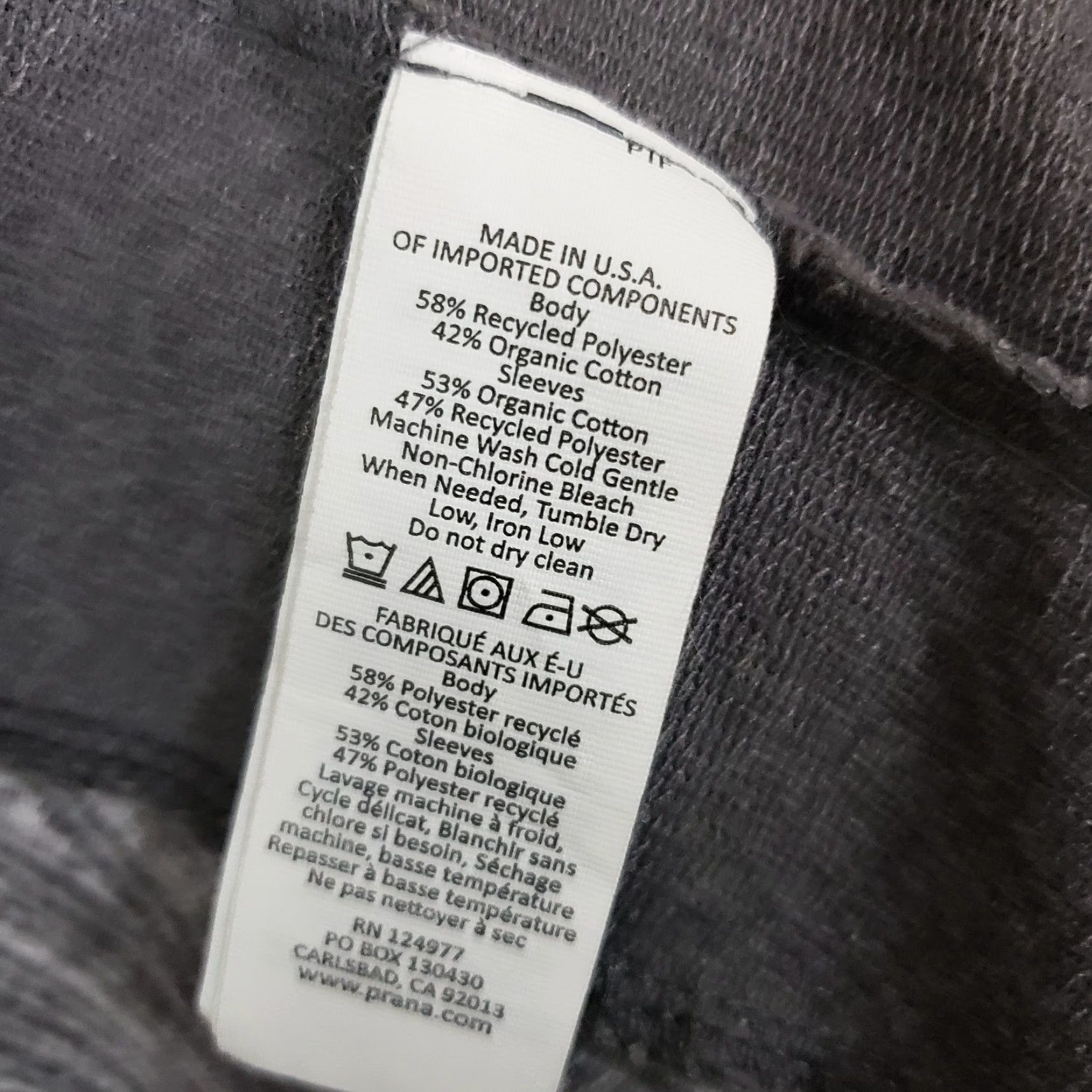 Prana Prana Womens Graceful Wrap Cardigan Sz Small Gray Hooded Open Front Sweater Cardigan Womens Small Gray Hooded Size S / US 4 / IT 40 - 5 Thumbnail
