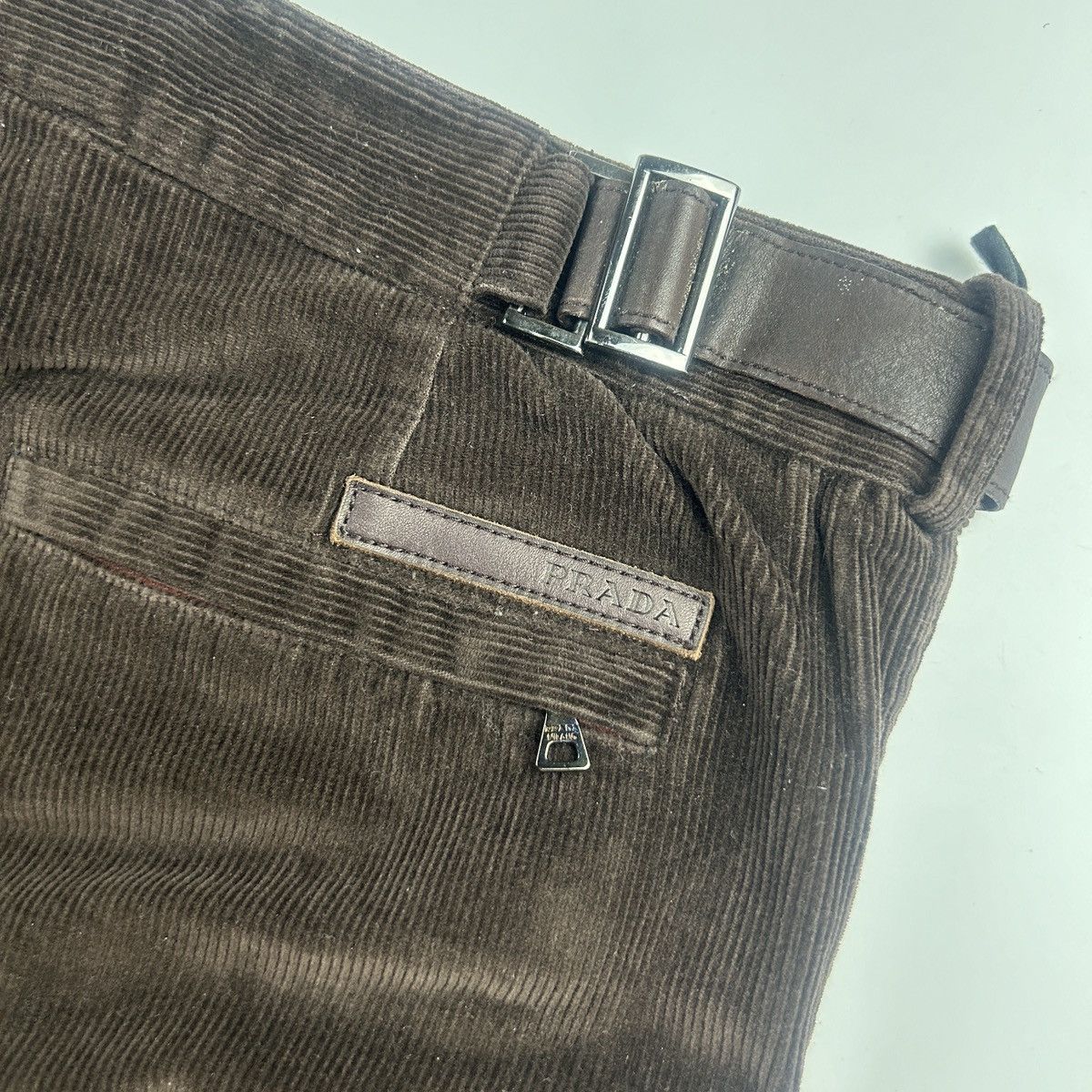 Prada Prada Linea Rossa Corduroy Pants Size US 31 - 8 Thumbnail