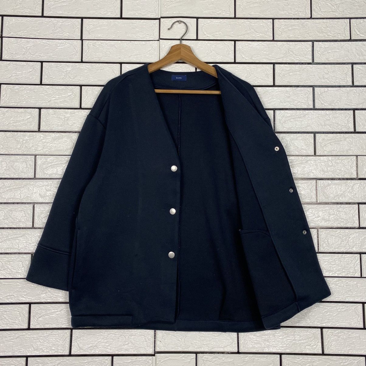 Japanese Brand Vintage Oversize Snap Button Jacket Ships Issey Miyake Size US M / EU 48-50 / 2 - 12 Thumbnail