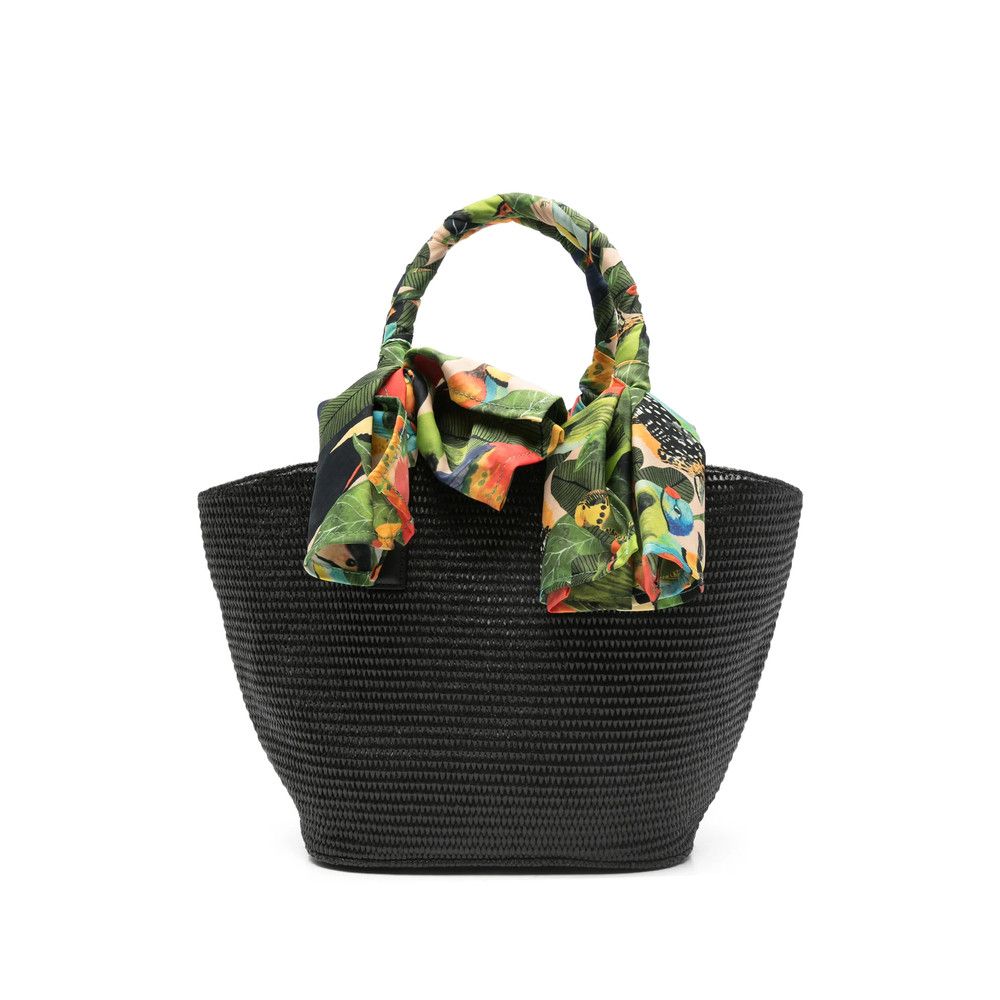 Farm Rio Farm Rio BLACK Tote Bags Size ONE SIZE - 1 Thumbnail
