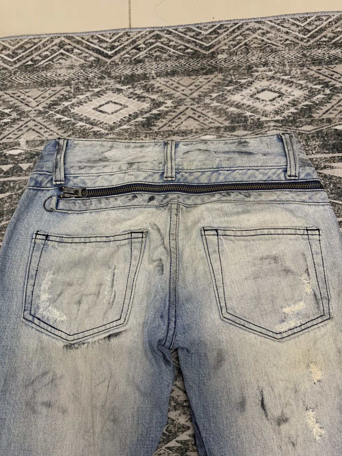 Other 🔥STUDDED FLARE🔥GLAD NEWS STUDDED FLARE DISTRESSED PANT Size US 28 / EU 44 - 19 Thumbnail