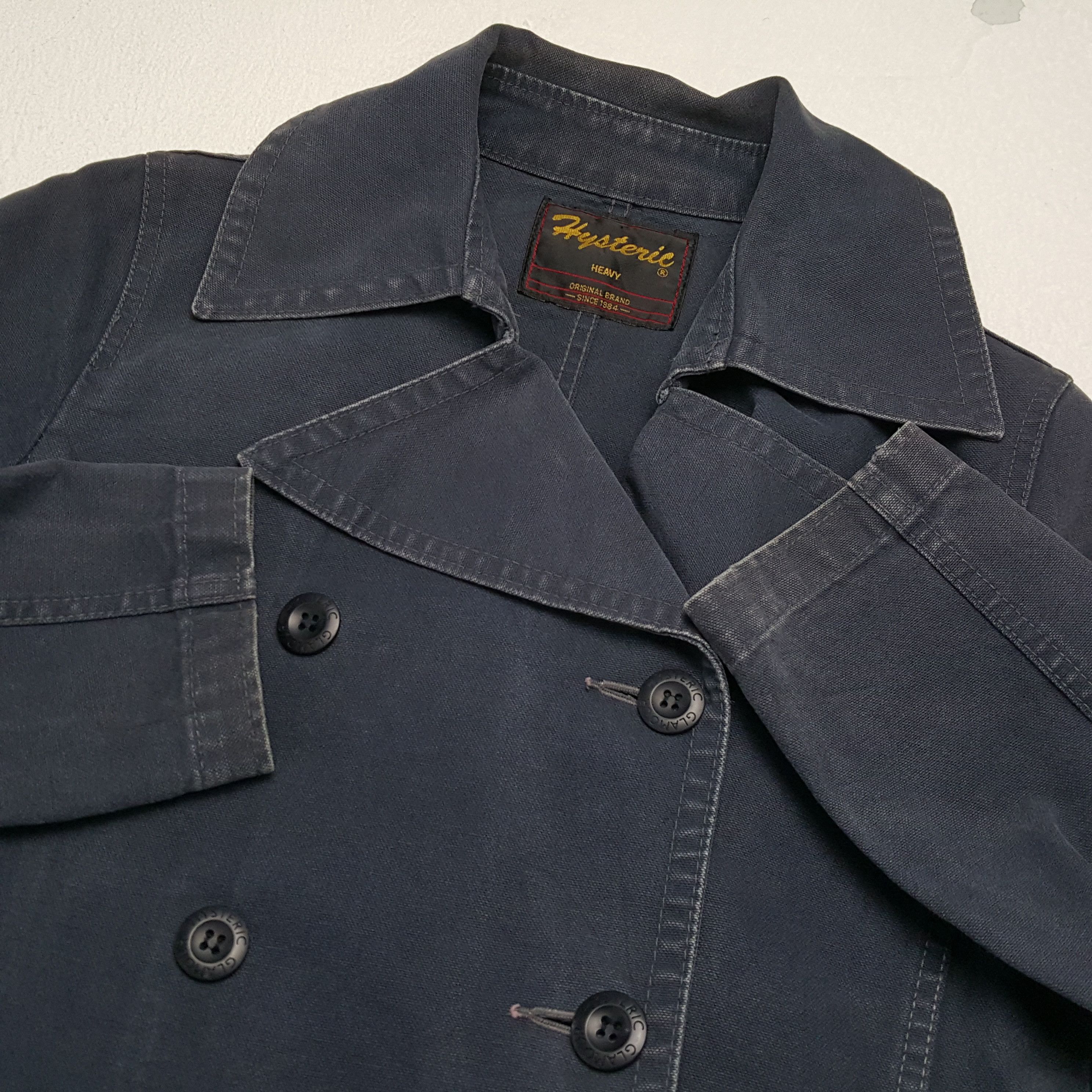 Hysteric Glamour × Japanese Brand × Vintage HYSTERIC GLAMOUR Japanese Brand Custom Art Long Jacket Size XS / US 0-2 / IT 36-38 - 10 Thumbnail