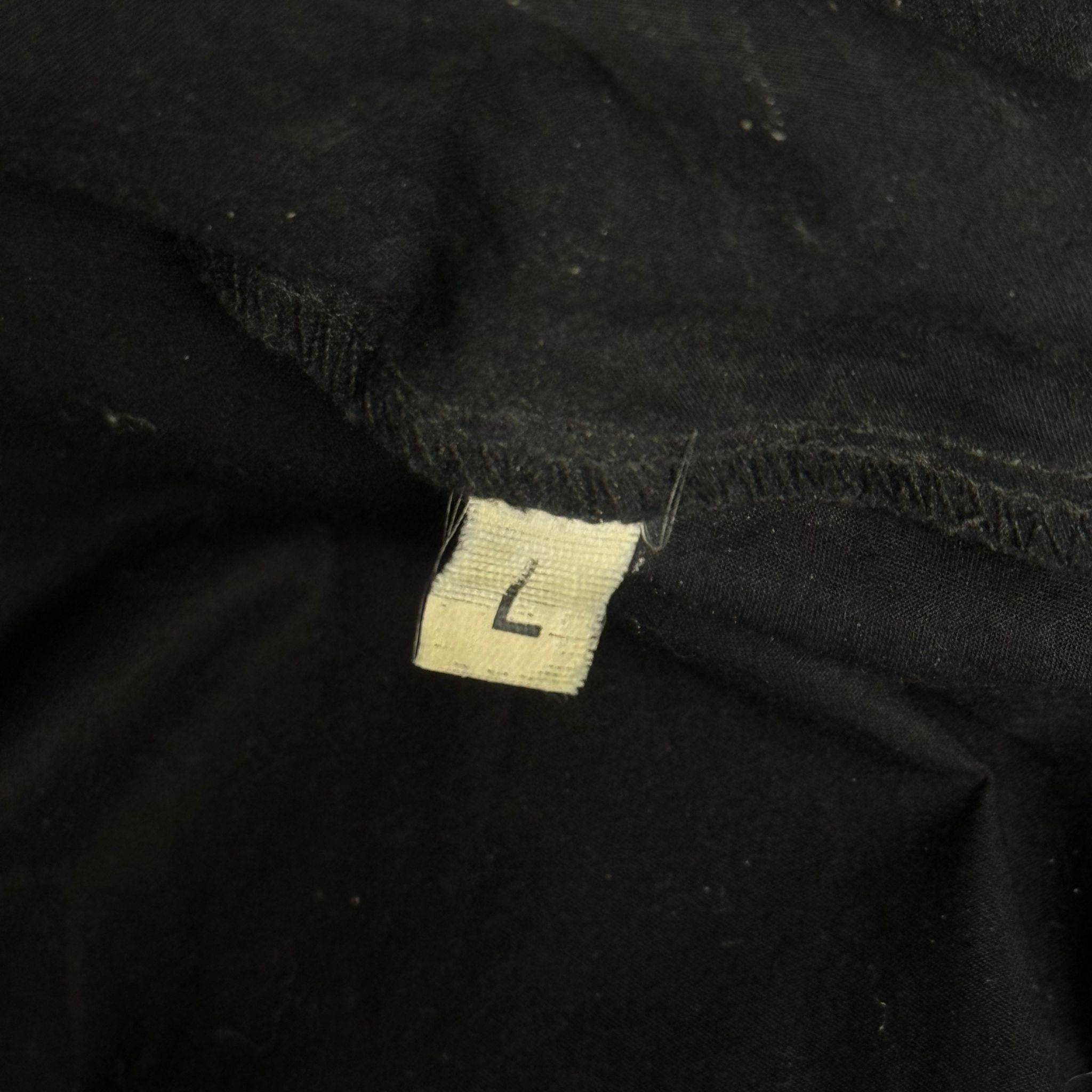 Silent By Damir Doma DAMIR DOMA SILENT BLACK COTTON BLEND BACK POCKET T SHIRT Size US L / EU 52-54 / 3 - 8 Thumbnail