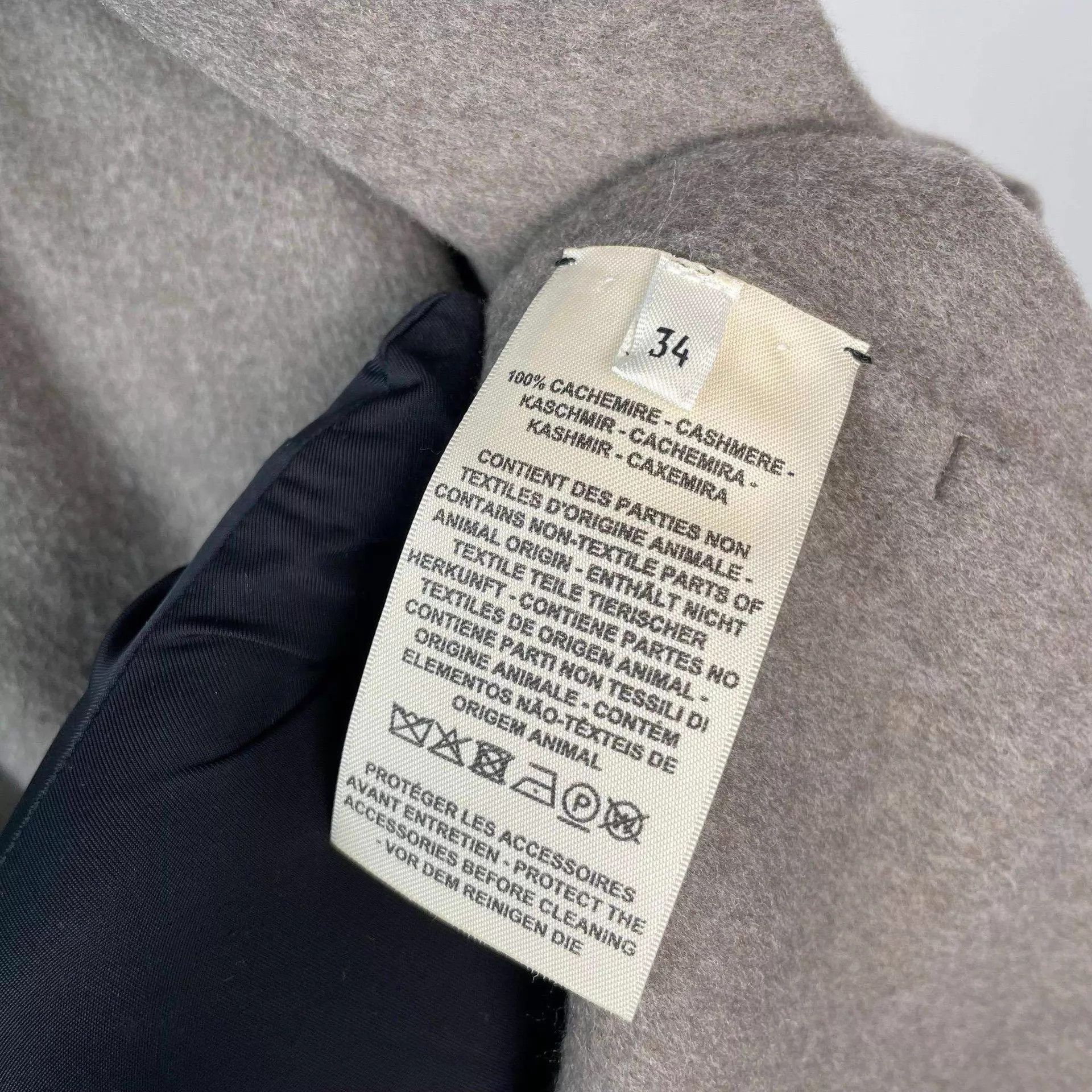 Hermes Hermes gray overcoat 34 unused tagged Size XS / US 0-2 / IT 36-38 - 6 Thumbnail
