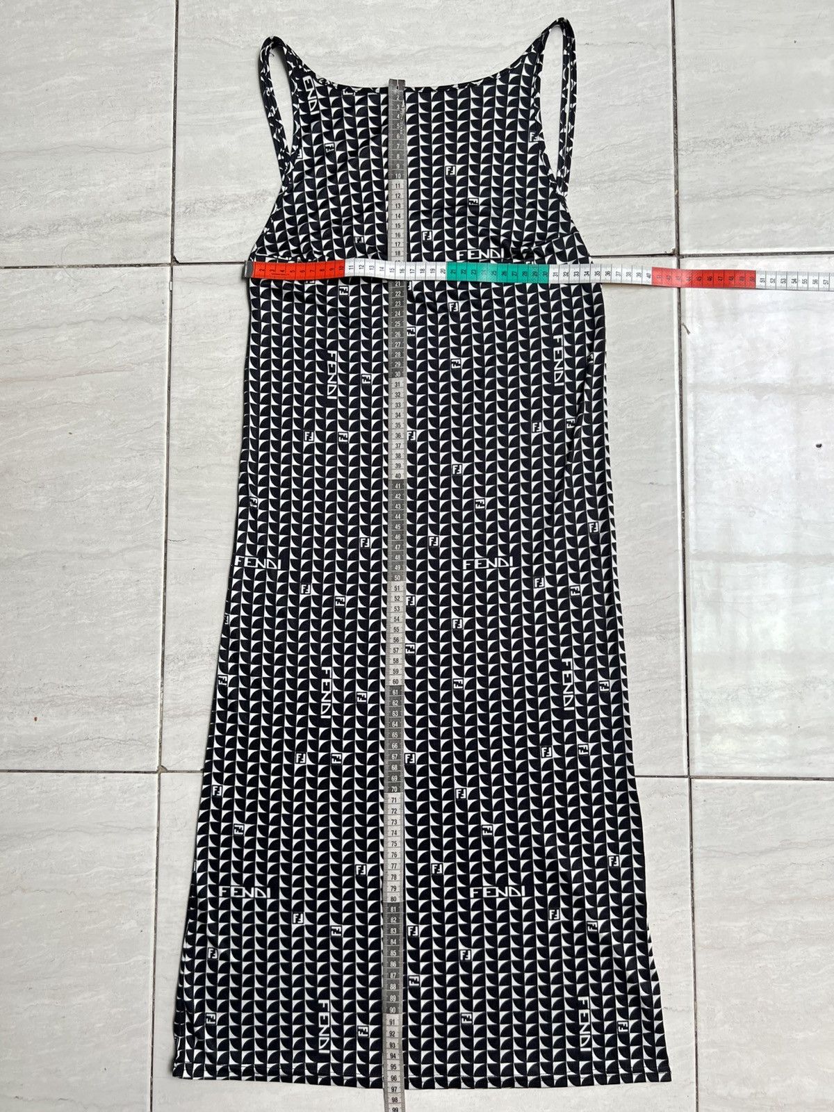 Fendi Fendi Motive Midi Dress Size XS / US 0-2 / IT 36-38 - 9 Thumbnail