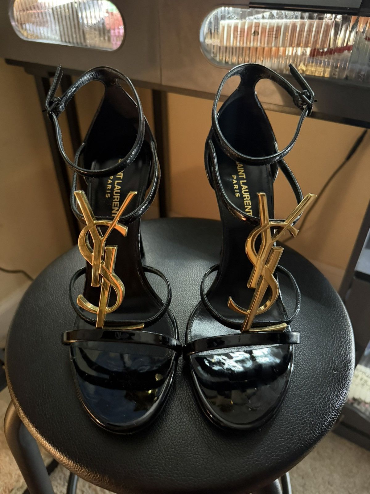 Yves Saint Laurent YSL Cassandra Heel size 39 Size US 9 / IT 39 - 1 Thumbnail