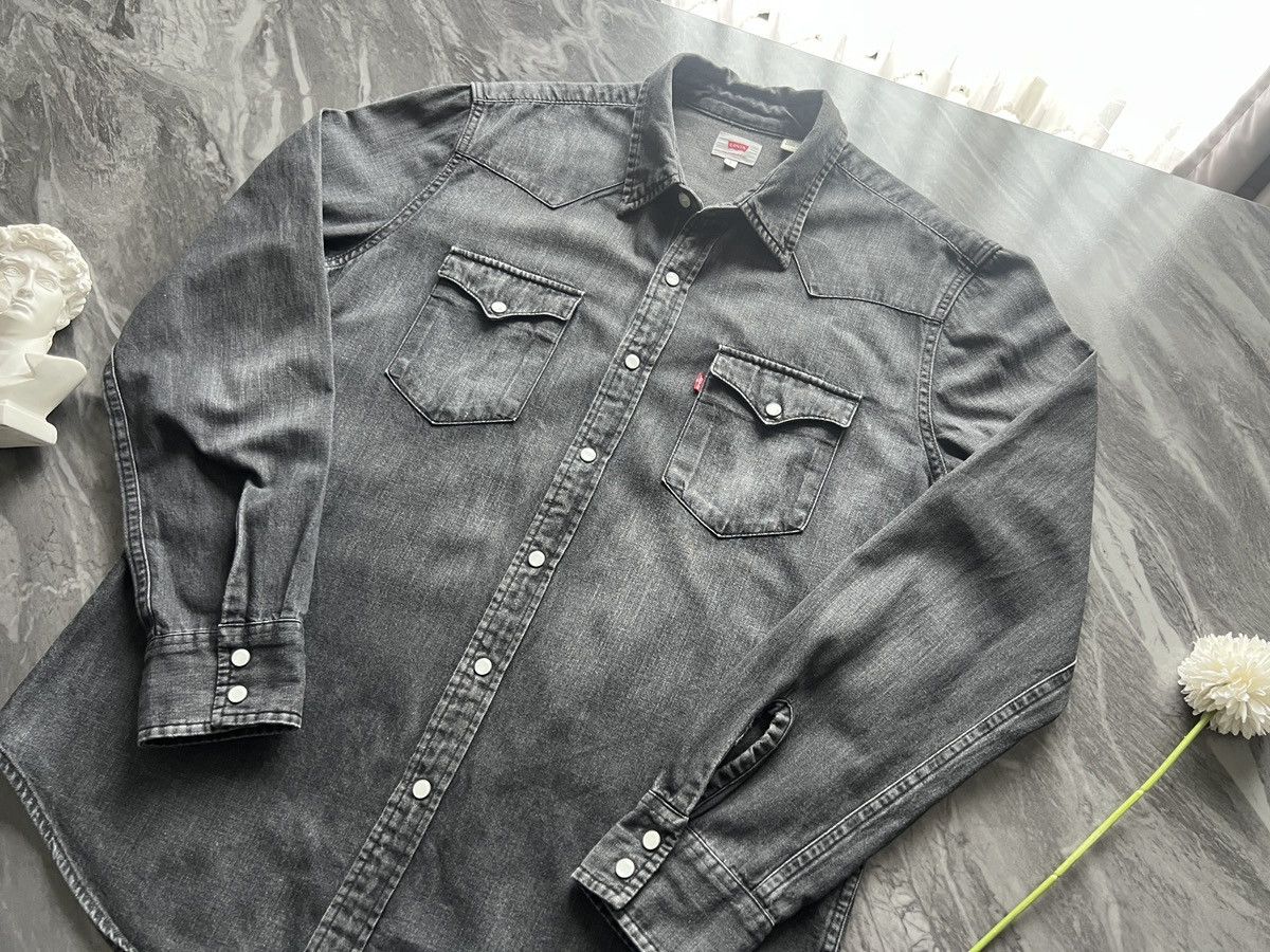 Levi's Levis : San Francisco Western Cowboy Shirt Button Ups Size US L / EU 52-54 / 3 - 1 Thumbnail
