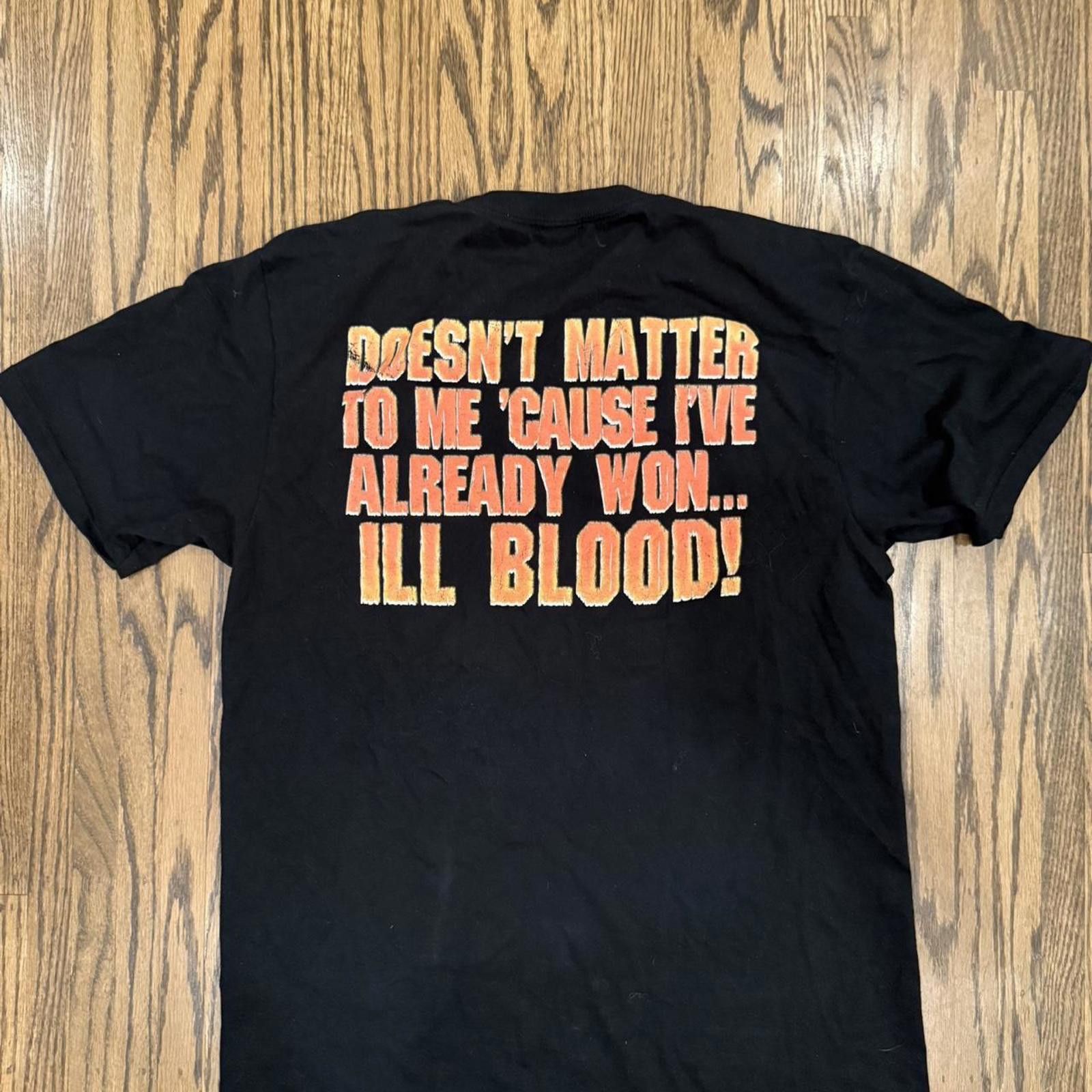 Gildan No Warning - Ill Blood Biker Rat Shirt - L Size US L / EU 52-54 / 3 - 5 Thumbnail