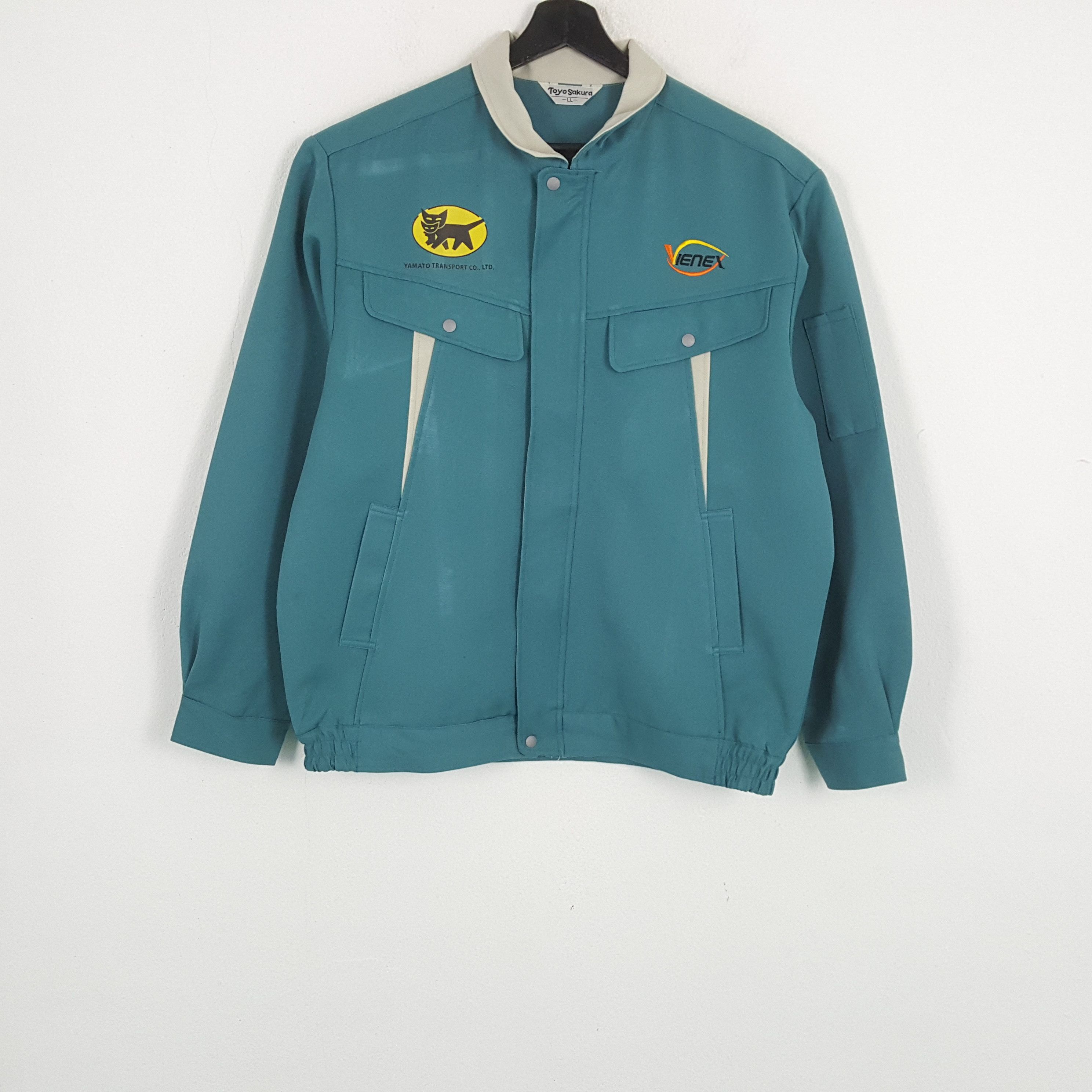 Japanese Brand × Vintage YAMATO TRANSPORT Japanese Workwear Custom Art Jacket Size US M / EU 48-50 / 2 - 3 Thumbnail
