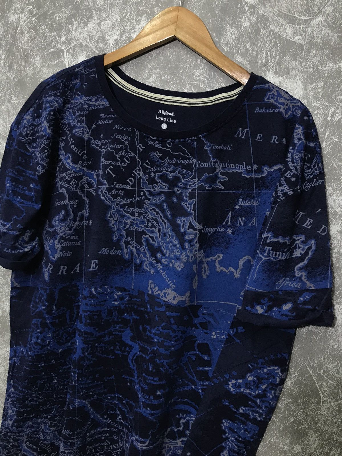 Affliction × Ed Hardy × Southpole Affliction Map Y2K Graphic Tee Size US XL / EU 56 / 4 - 3 Thumbnail