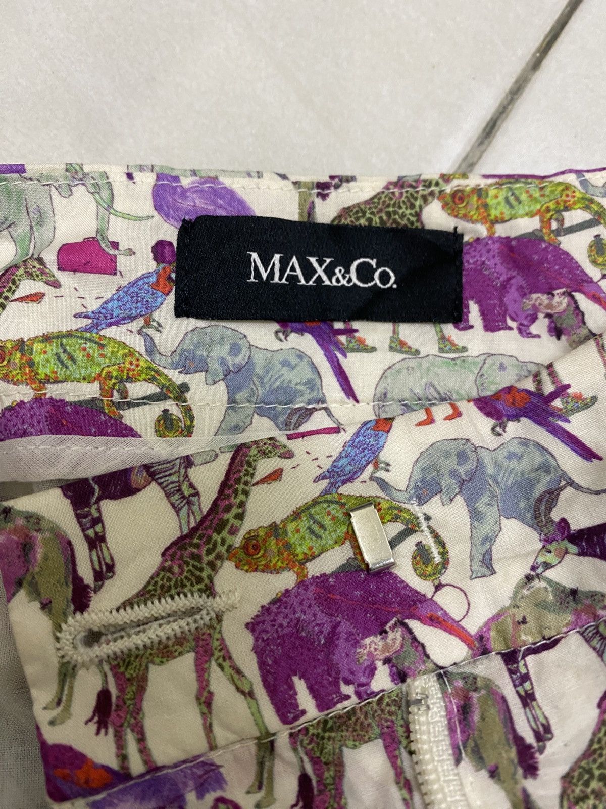 MAX&Co. × Max Mara MAX&Co. by MAXI MARA Fauna design Skirt Size 28" / US 6 / IT 42 - 21 Thumbnail