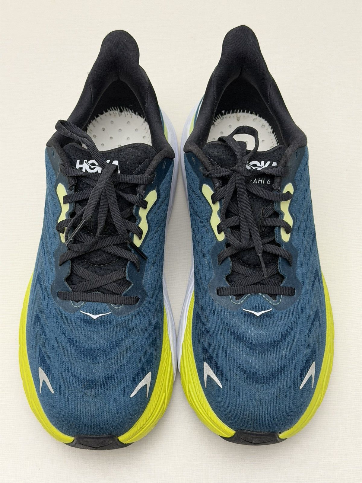 Hoka Hoka One One Arahi 6 Blue Graphite Size 9.5 (No Insoles) Size US 9.5 / EU 42-43 - 6 Thumbnail