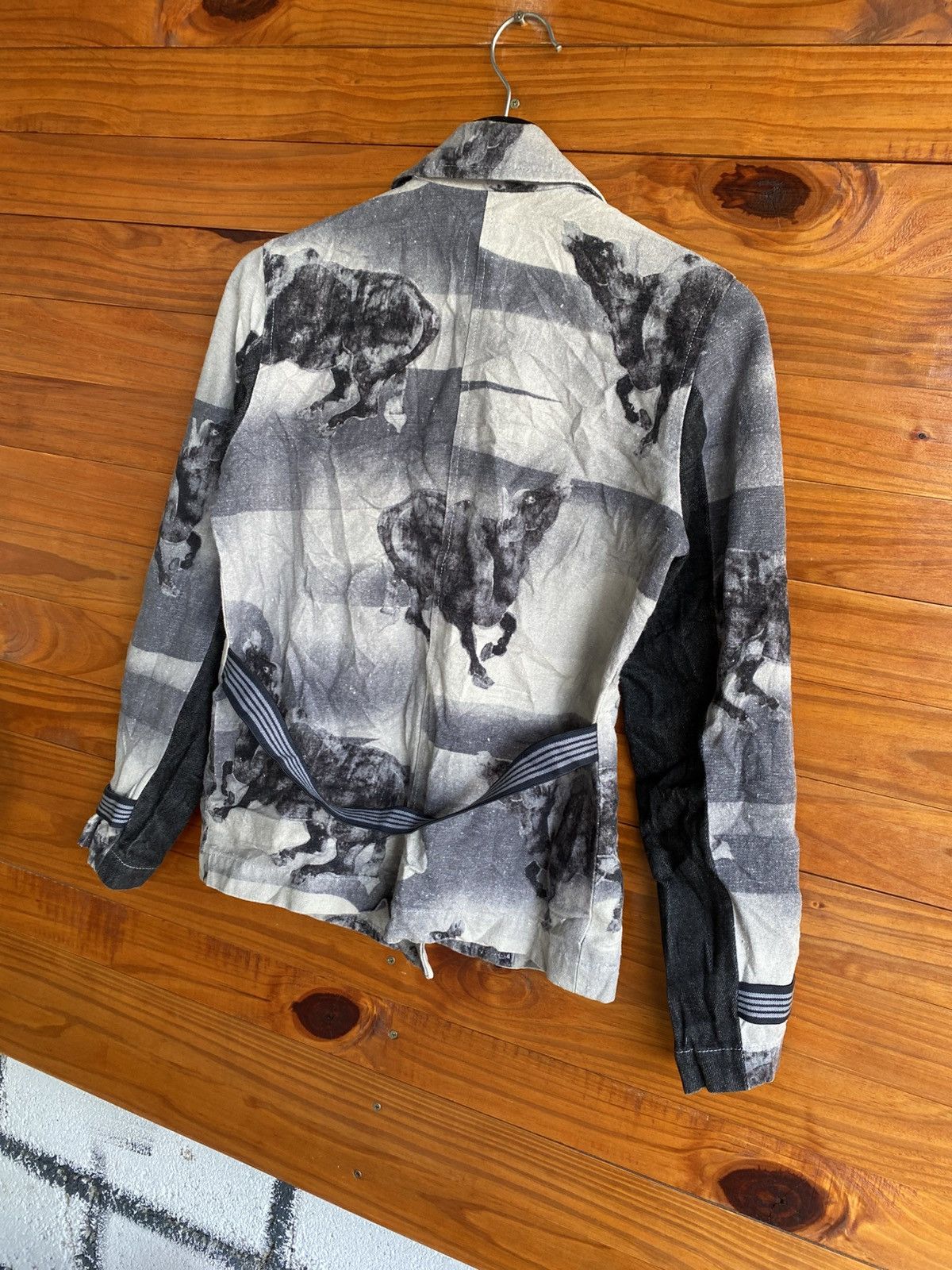 Japanese Brand Coromo by Deco Sugai Hemp Blend Printed – Japanese Artwear Size S / US 4 / IT 40 - 13 Thumbnail